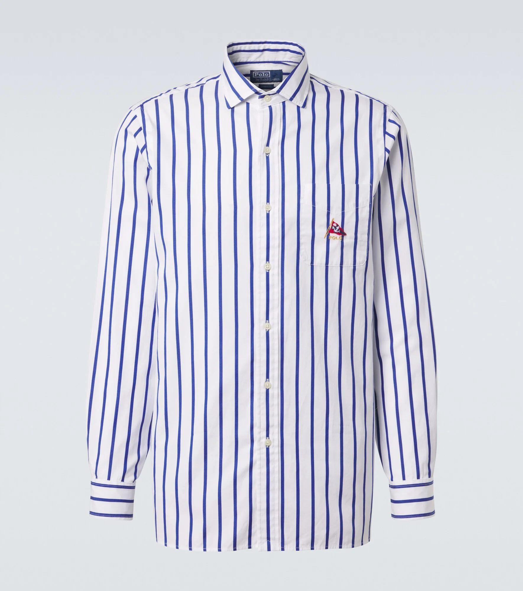 Striped cotton shirt - 1