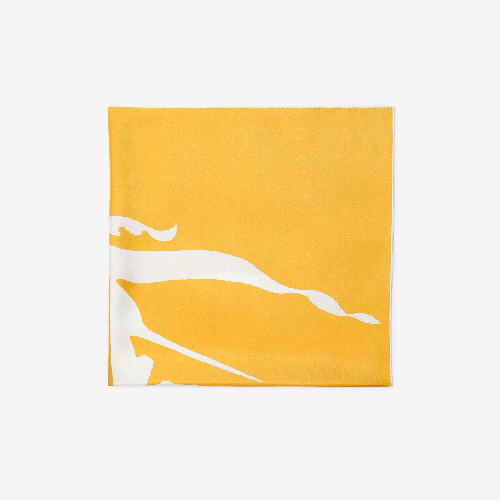 Split EKD Print Silk Square Scarf - 4