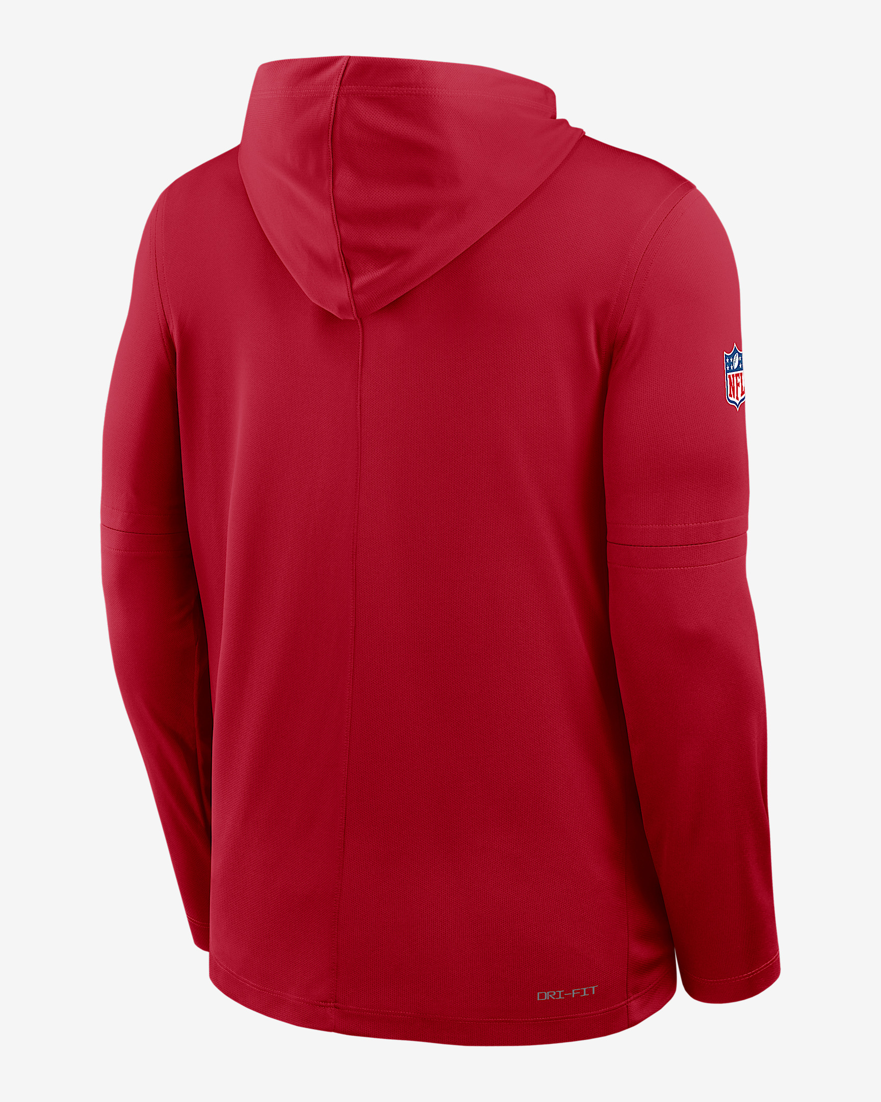 San Francisco 49ers Pure Fury Sideline Men's Nike Dri-FIT NFL Long-Sleeve Hooded Top - 2
