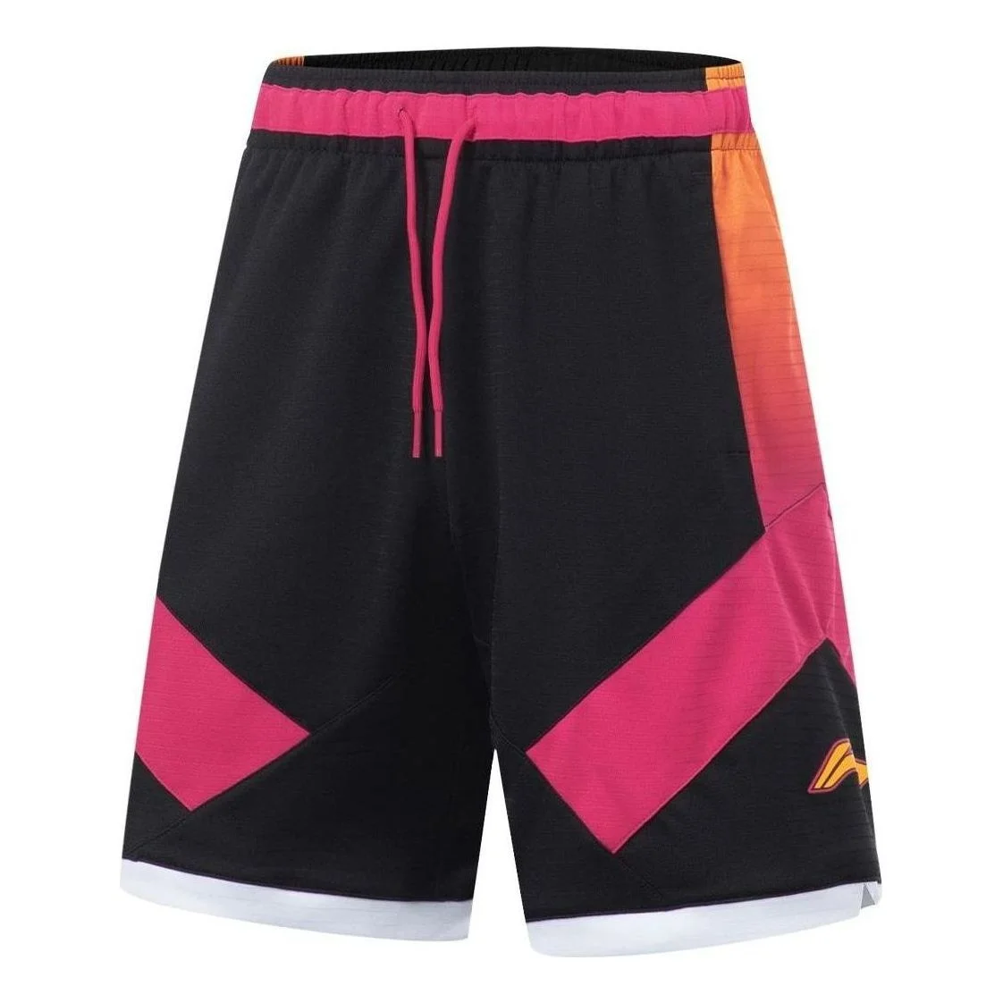 Li-Ning CBA All Star Game Basketball Shorts 'Black Pink' AAPT559-1 - 1