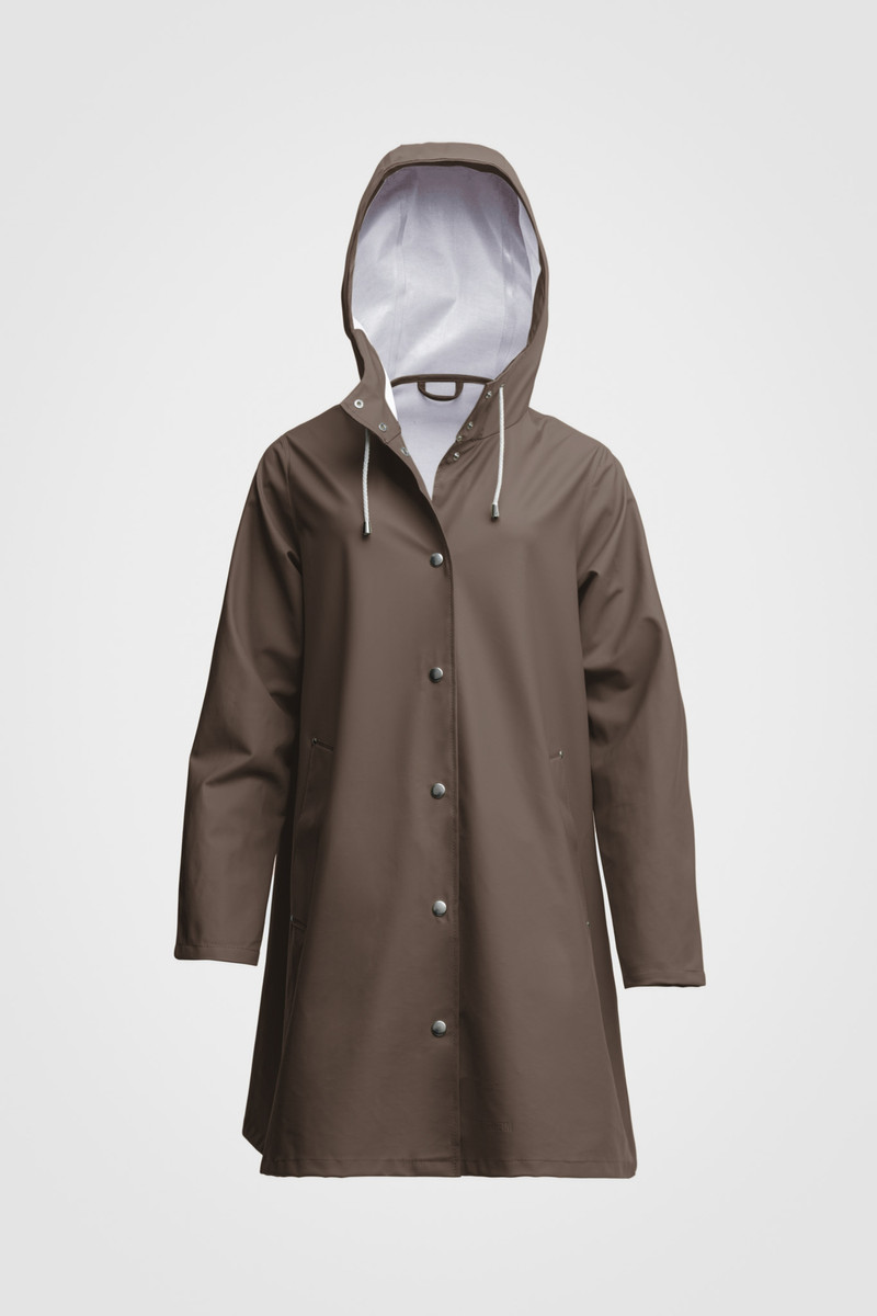 Mosebacke Lightweight Raincoat Mole 1