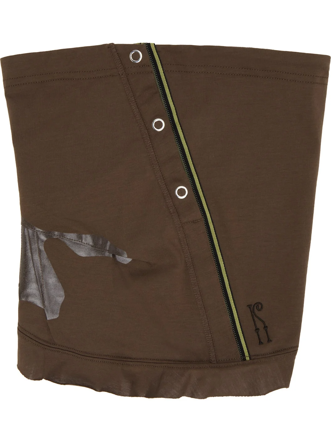 Brown Alec K-Dart Gaiter Scarf - 1