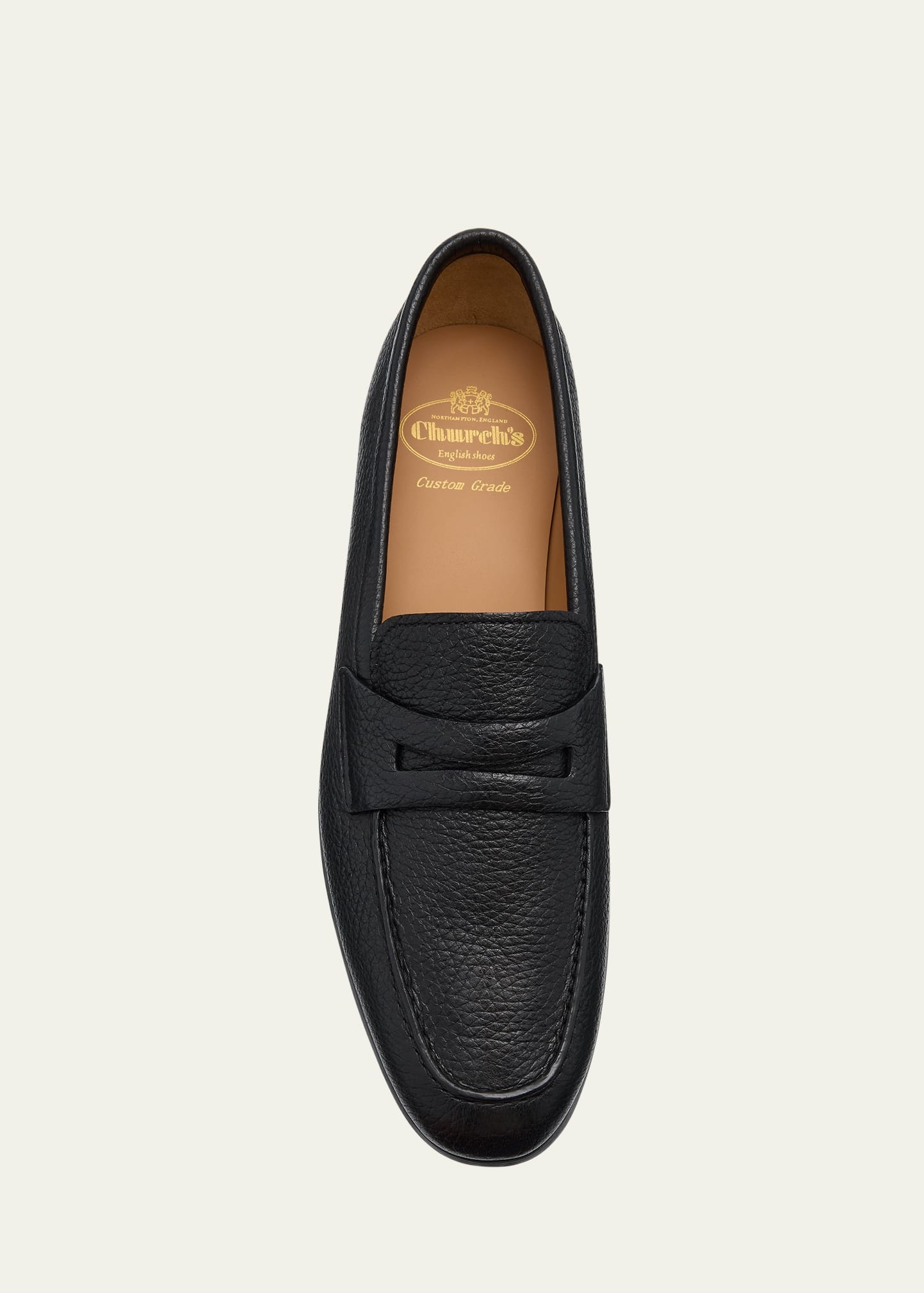 Men's Milton Deerskin Penny Loafers - 3