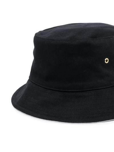 Balmain logo-patch bucket hat outlook