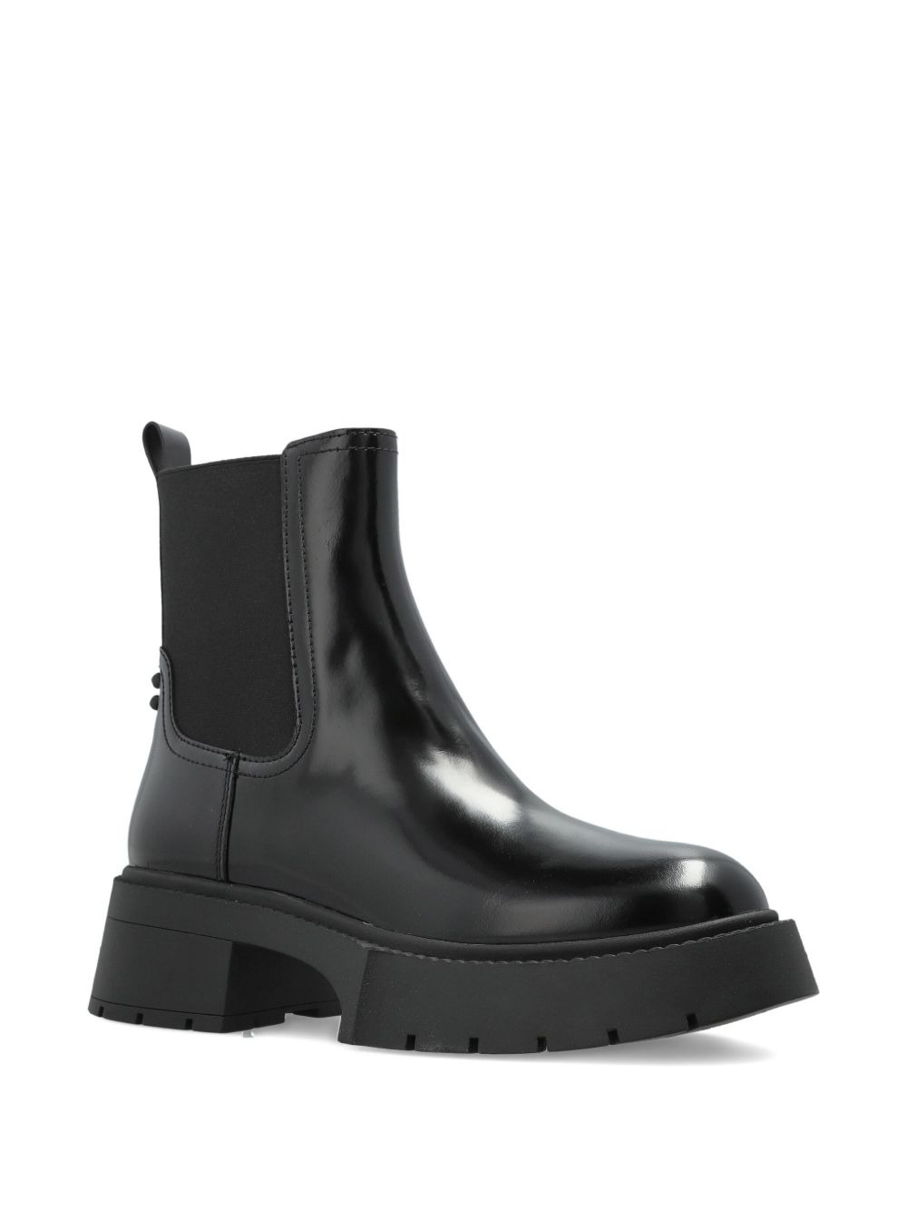 lug-sole leather chelsea boots - 2
