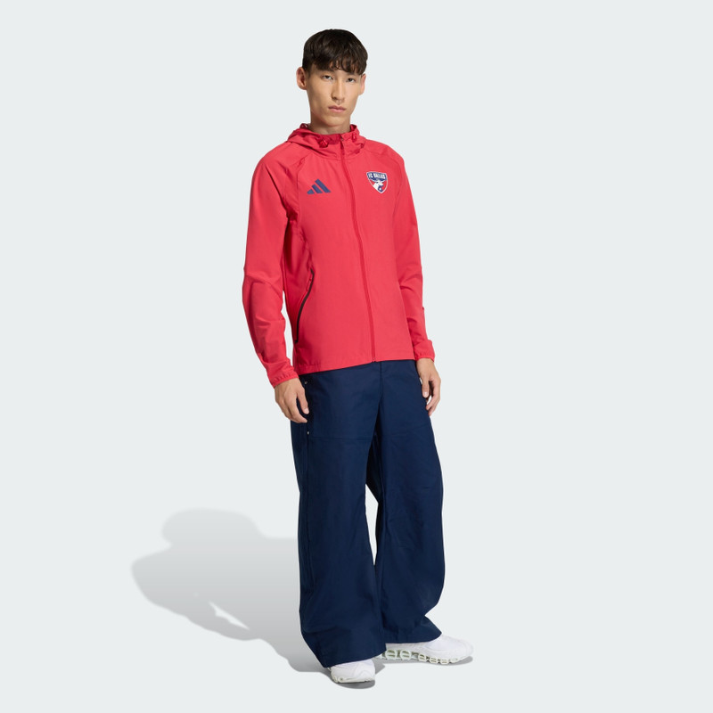 FC Dallas Tiro Tech Full Zip Windbreaker Jacket 4