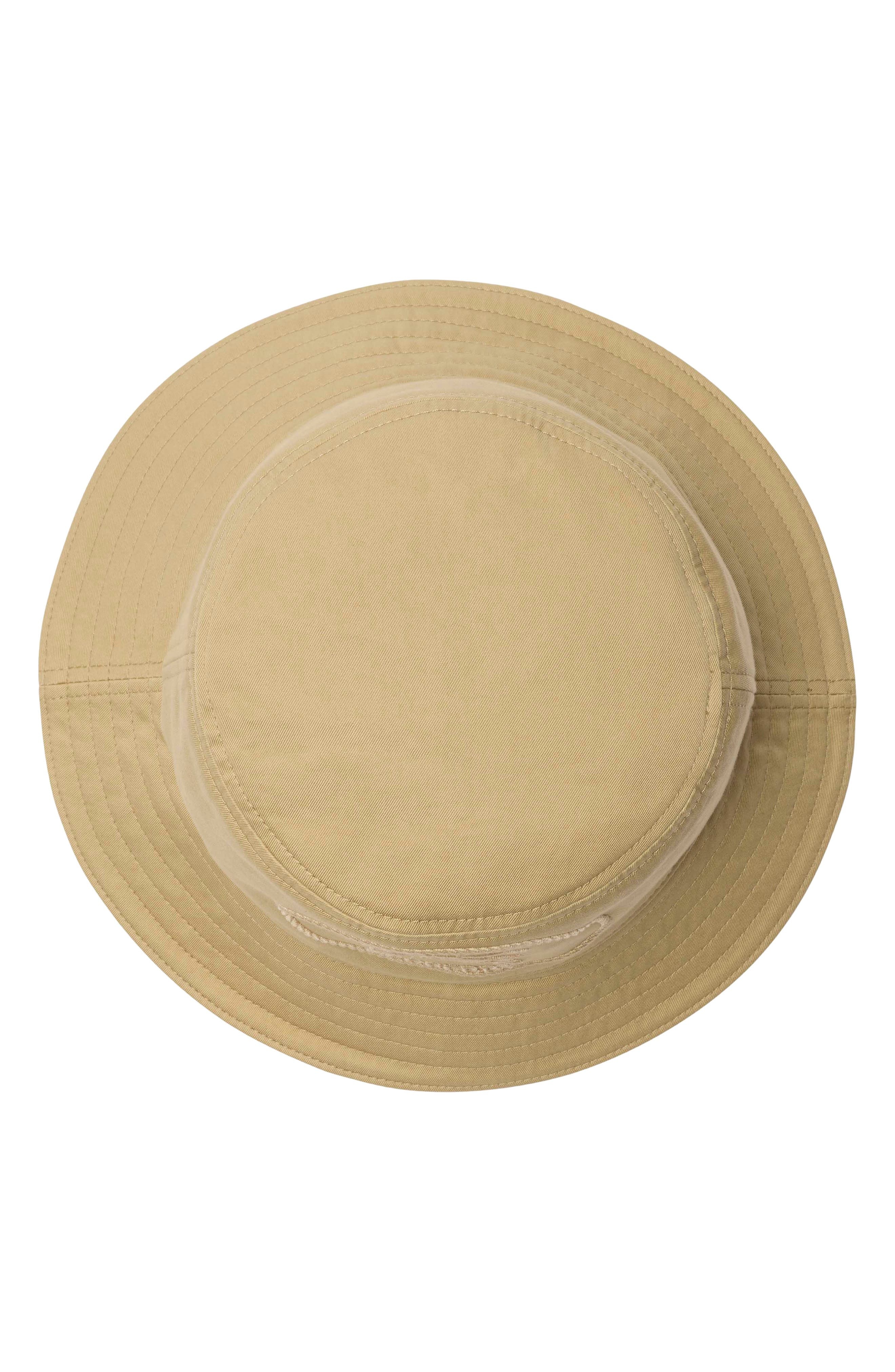burberry EKD Embroidered Water Resistant Gabardine Bucket Hat in Hamper at Nordstrom - 2