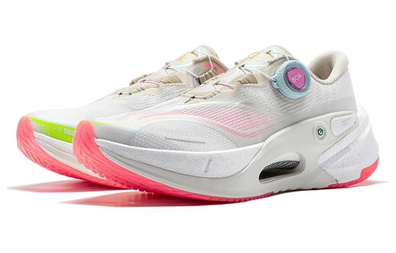 (WMNS) Li-Ning Furious Rider 7.0 Pro V2 'White Grey Pink' ARZU002-1 3
