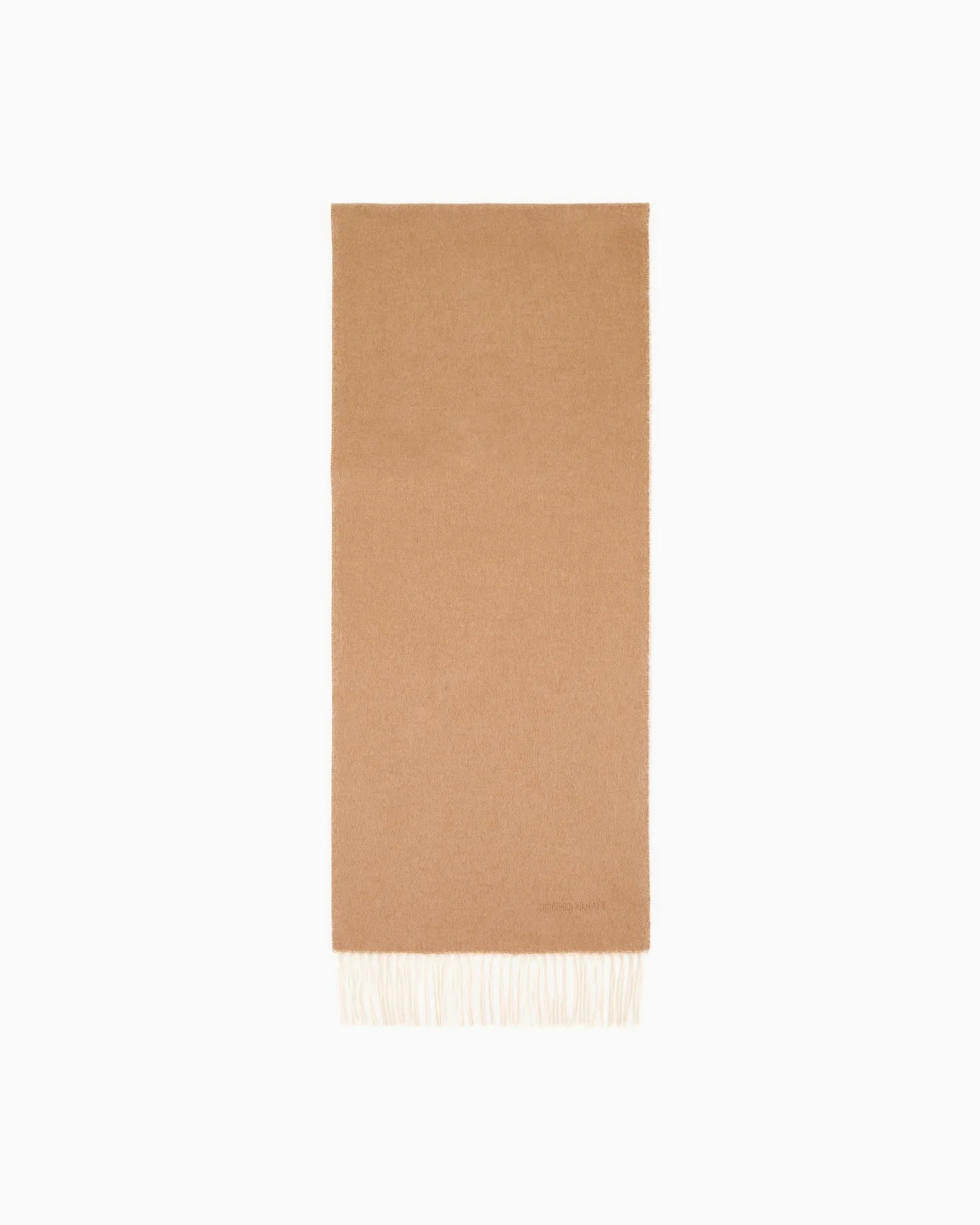 TWO-TONE WOOL AND SILK SCARF - 1