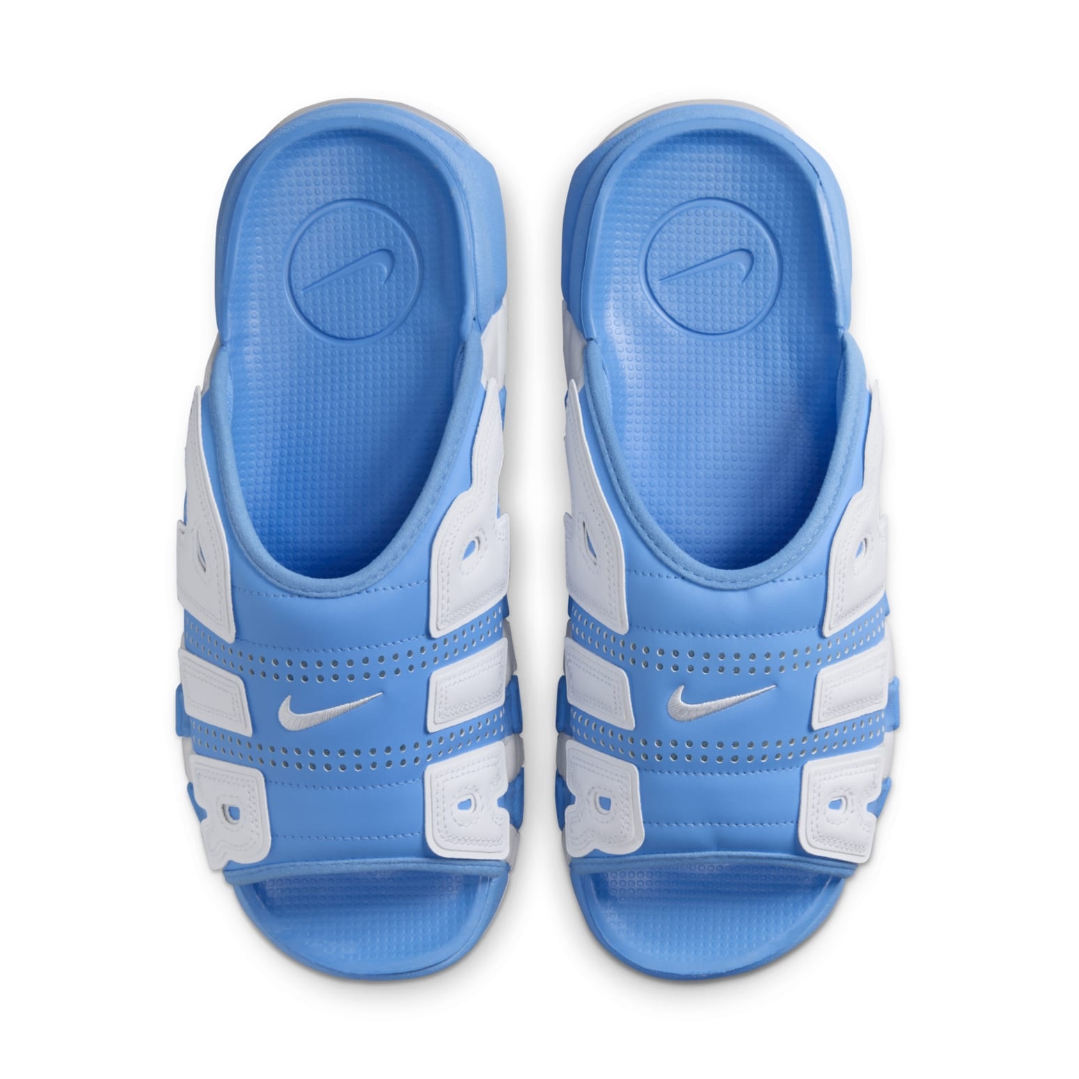 Nike Air More Uptempo Slides 'University Blue' FD9883-400 - 3