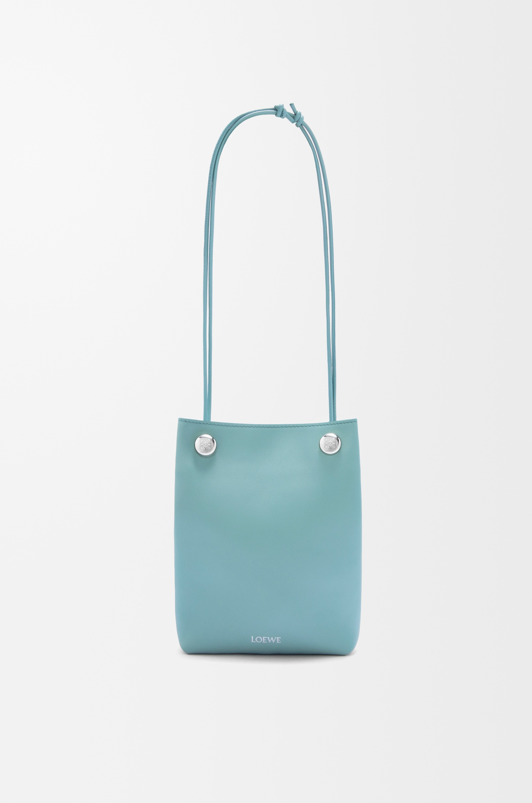 Pebble pouch in smooth calfskin - 5