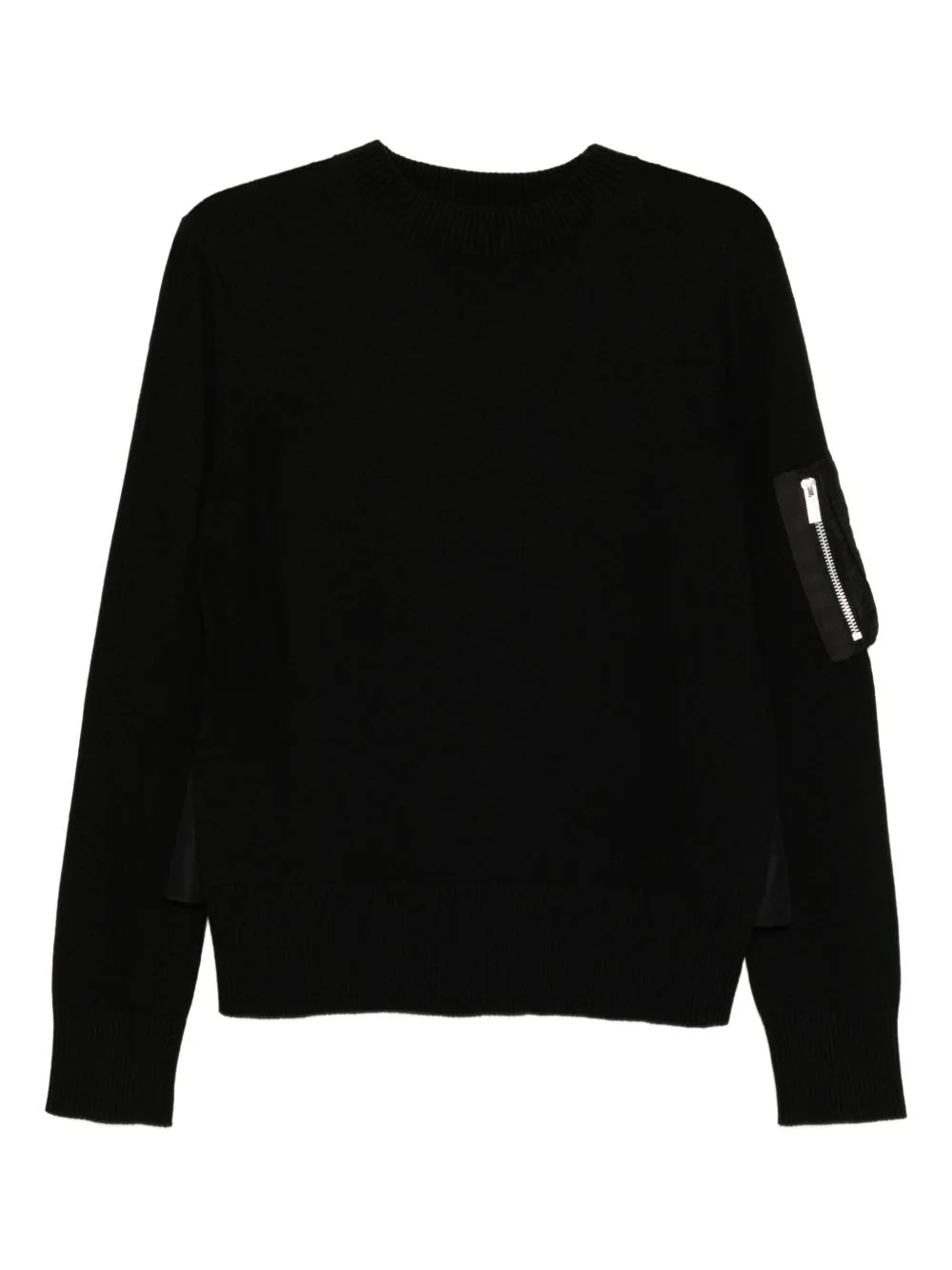 nylon-patch jumper - 1