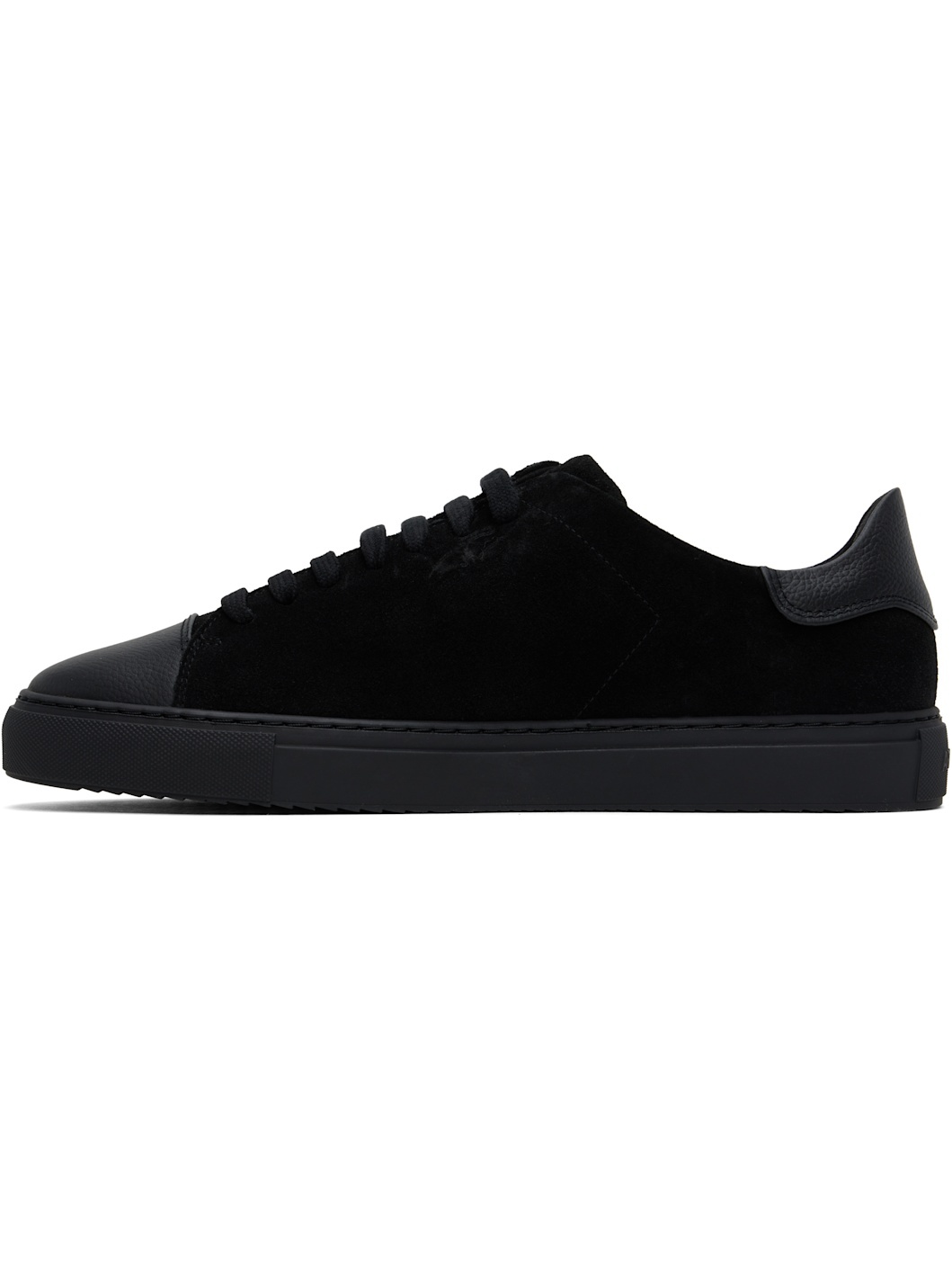 Black Clean 90 Cap Sneakers - 3