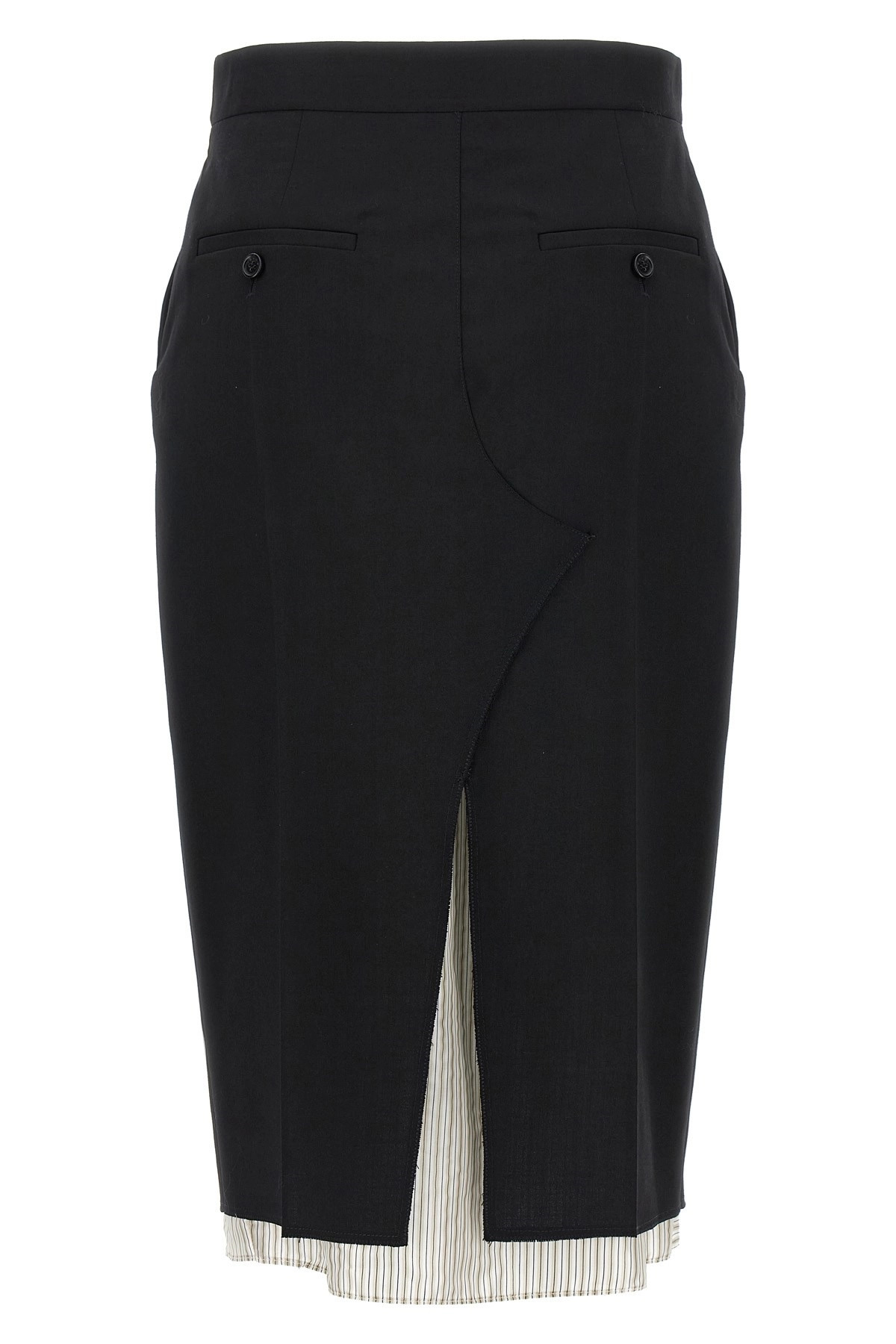 Exposed lining skirt - 3