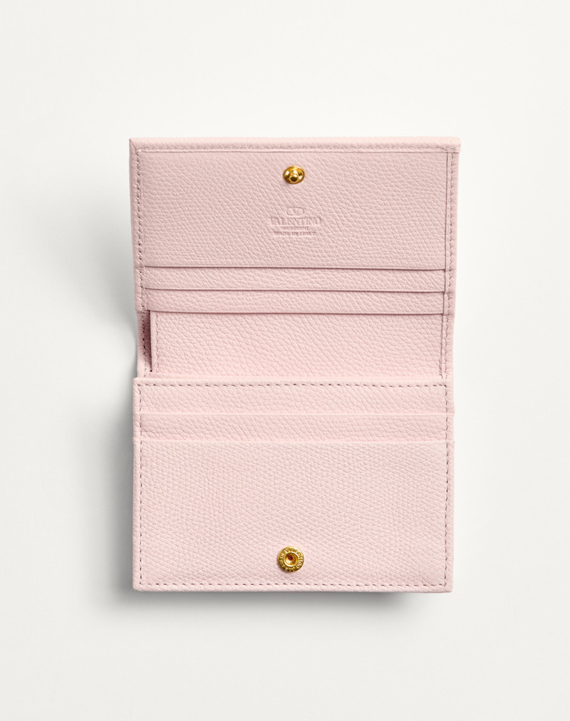 Valentino VLOGO SIGNATURE GRAINY CALFSKIN WALLET outlook