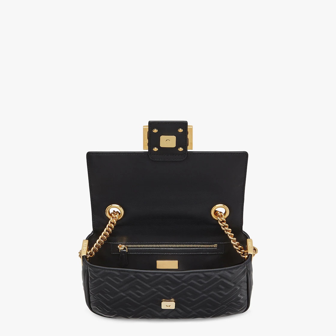 Black nappa leather bag - 4