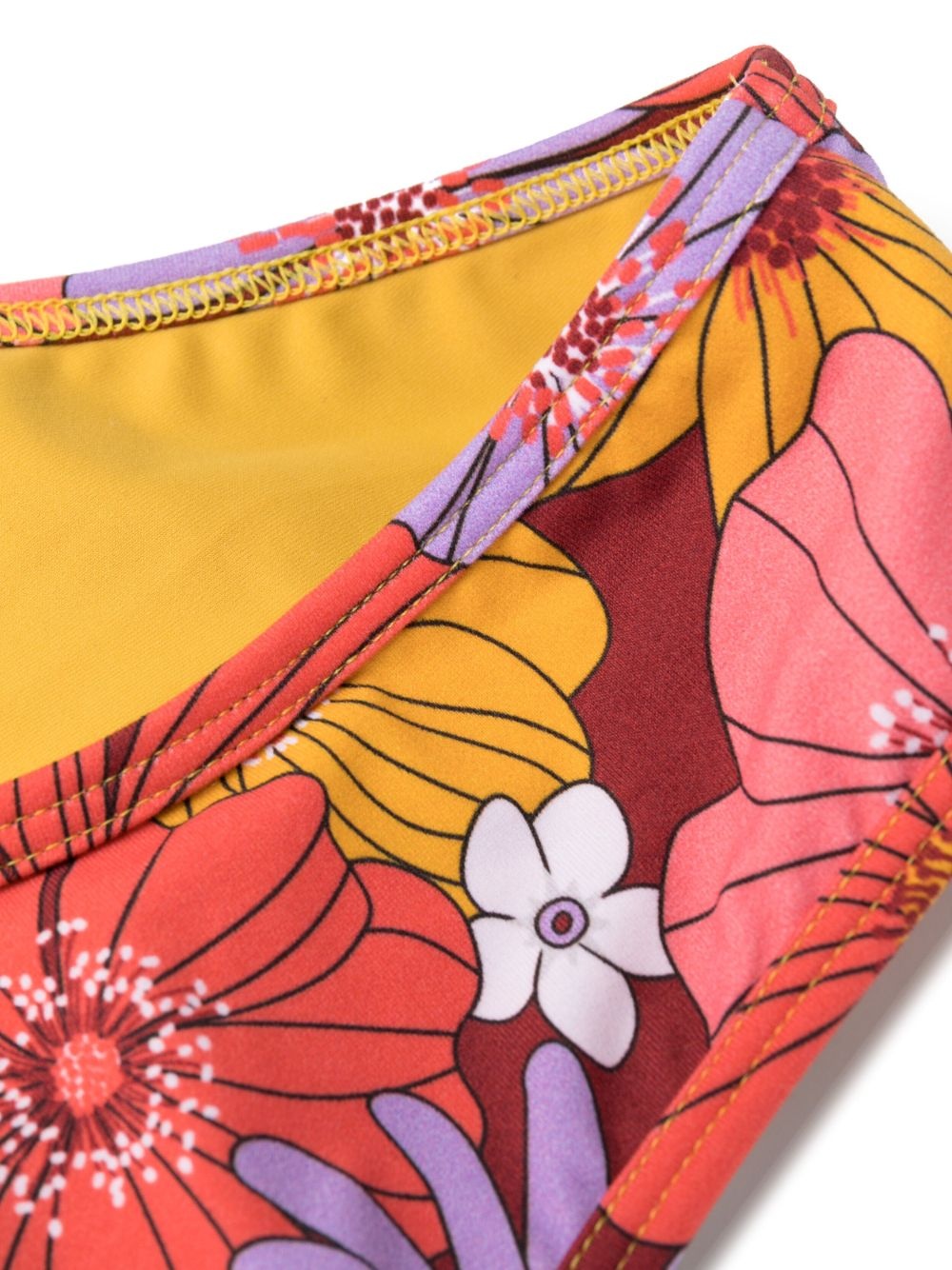 Coolio floral-print bikini set - 4
