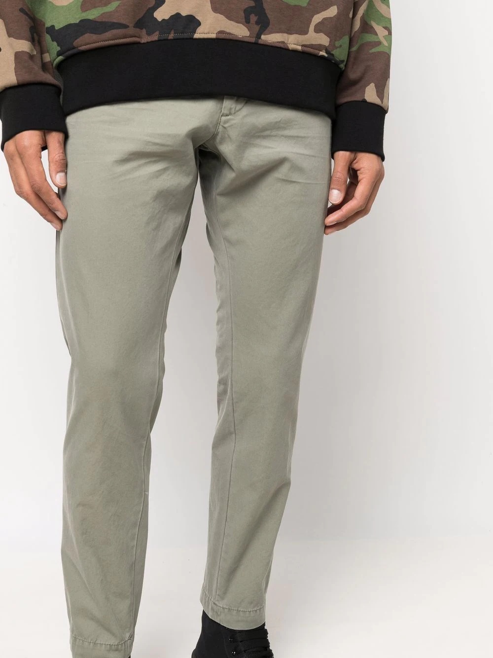 straight-leg chinos - 5