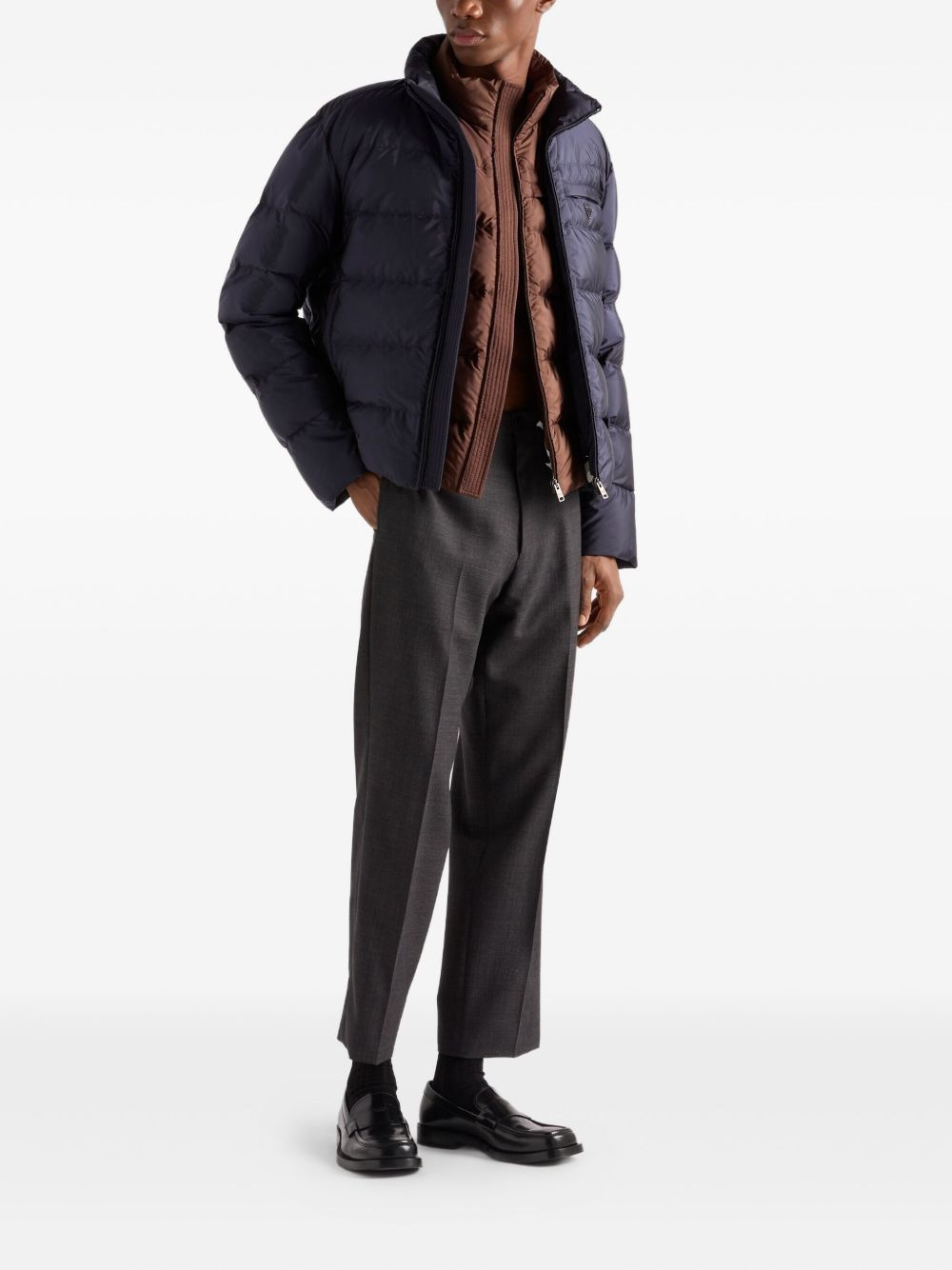 quilted padded vest - 2