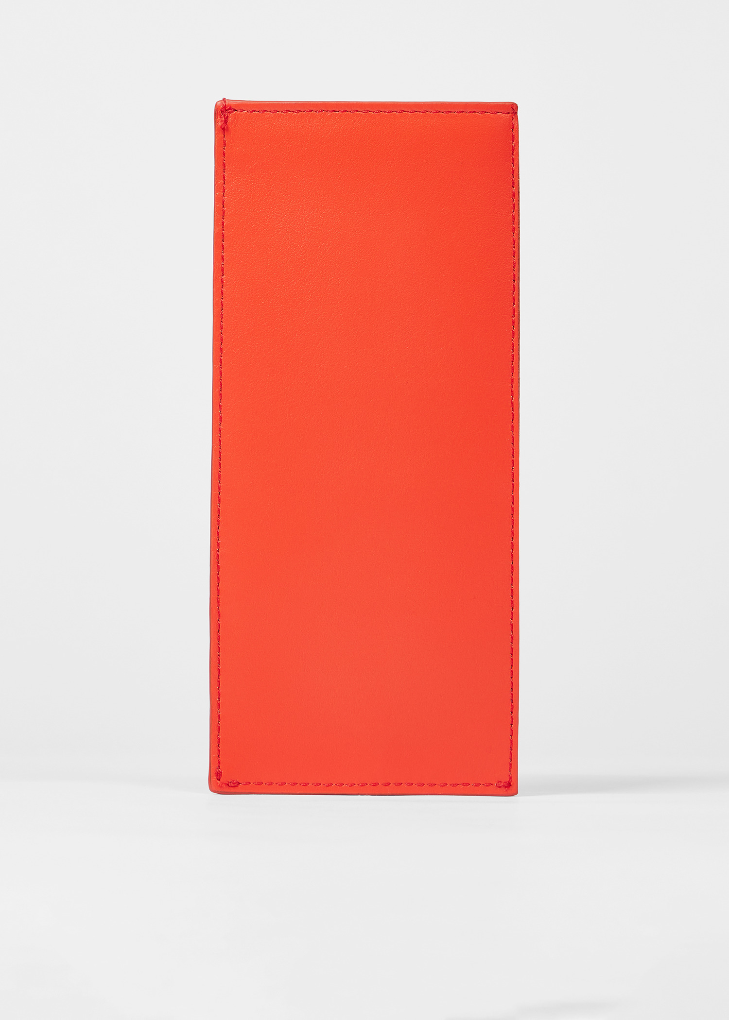 Orange 'Signature Stripe' Trim Glasses Case - 3