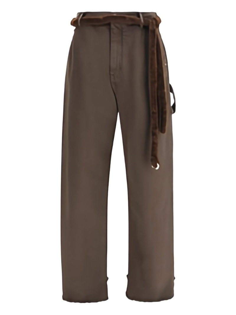 Lisa belt-loops trousers 1