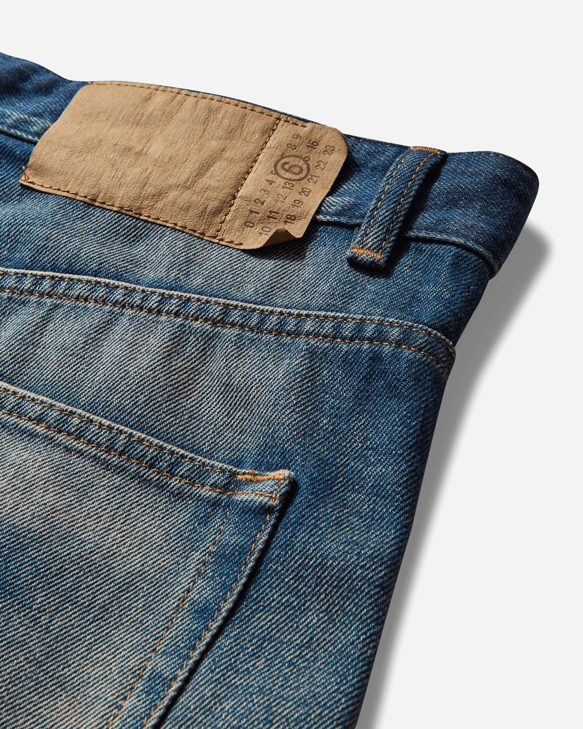Men's Wide-Leg Jeans Blue - 4