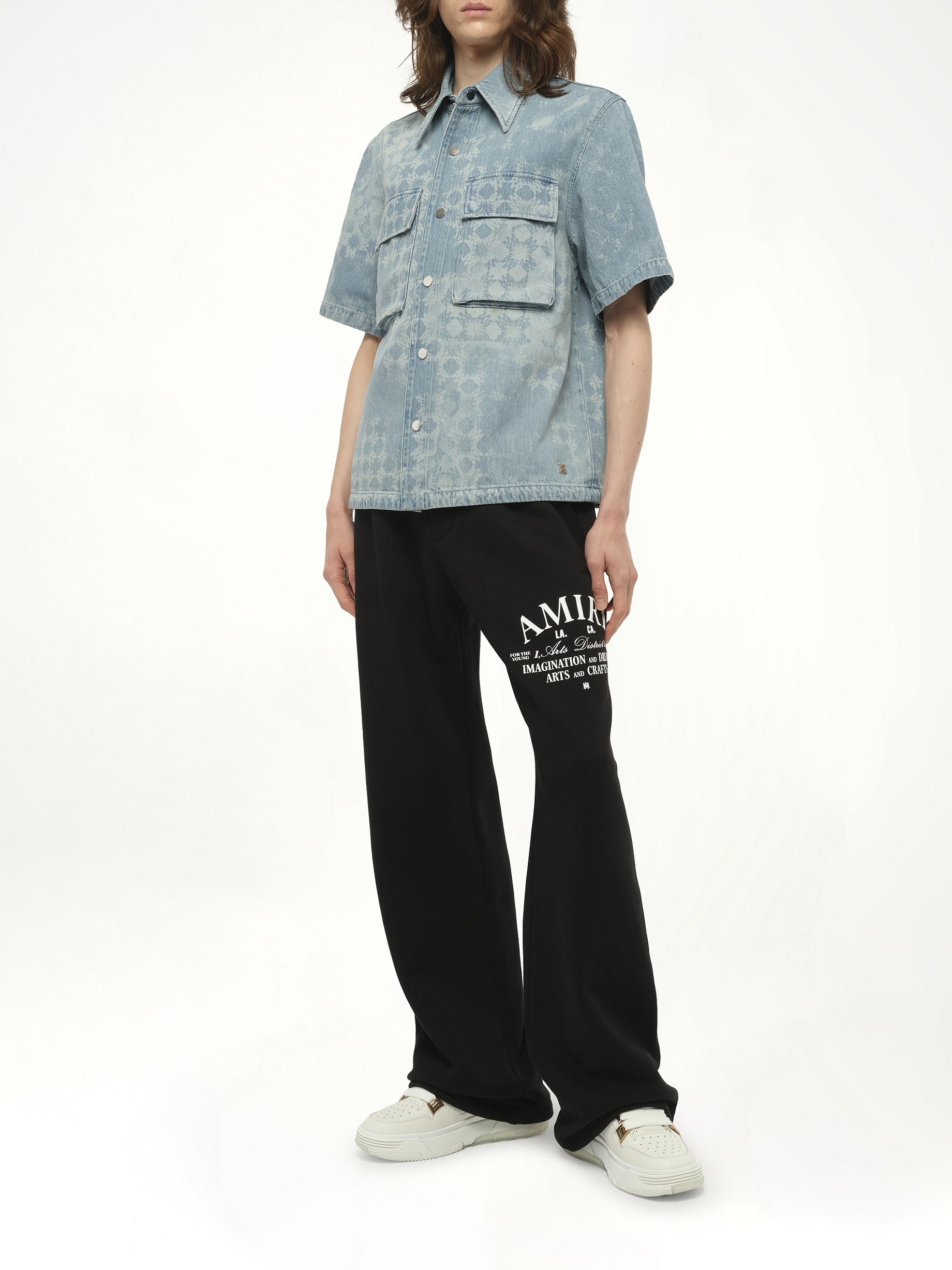 MA Quad Denim Shirt in Indigo - 4