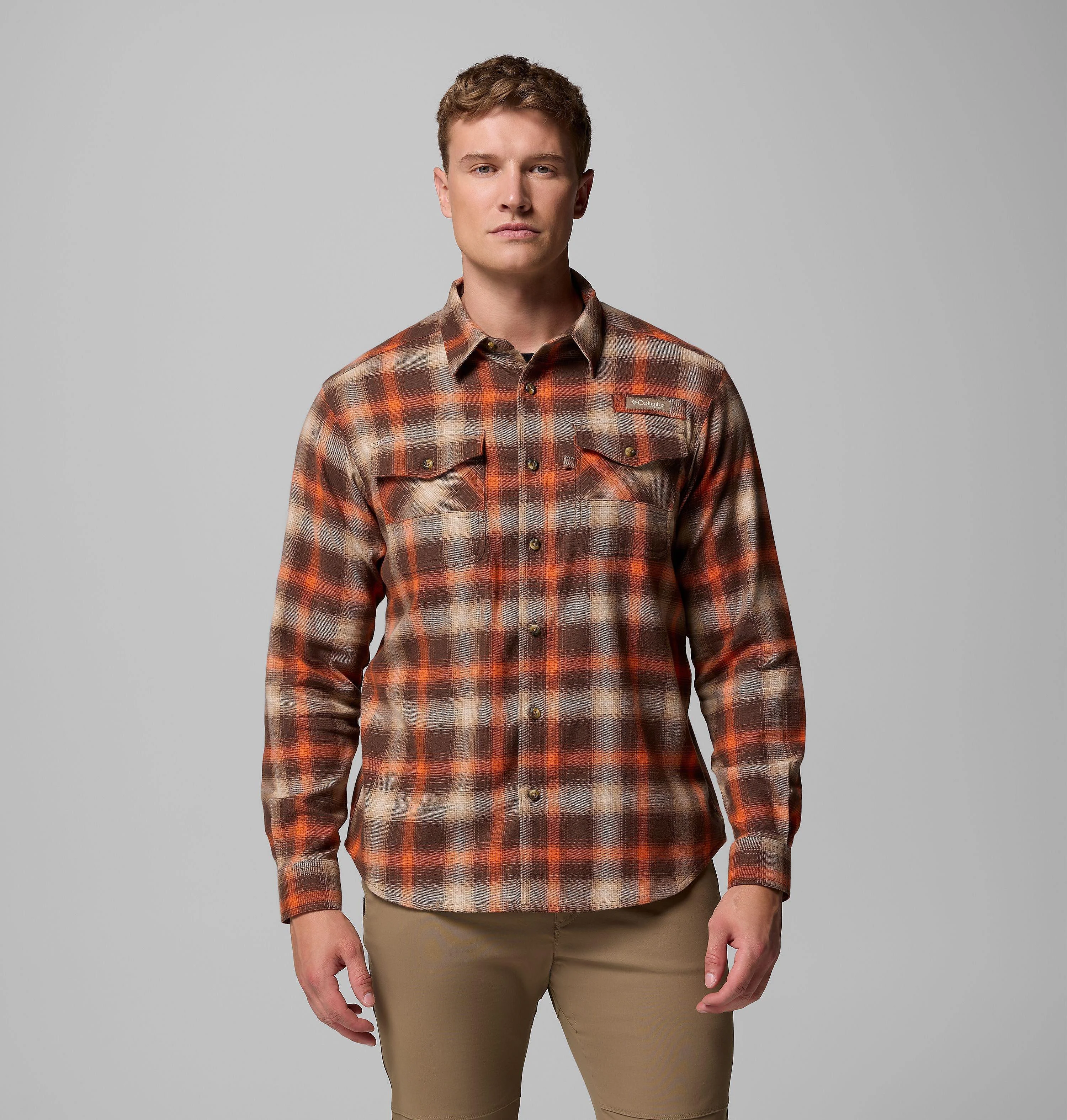Men's PHG Roughtail Stretch Flannel Long Sleeve Shirt - 1