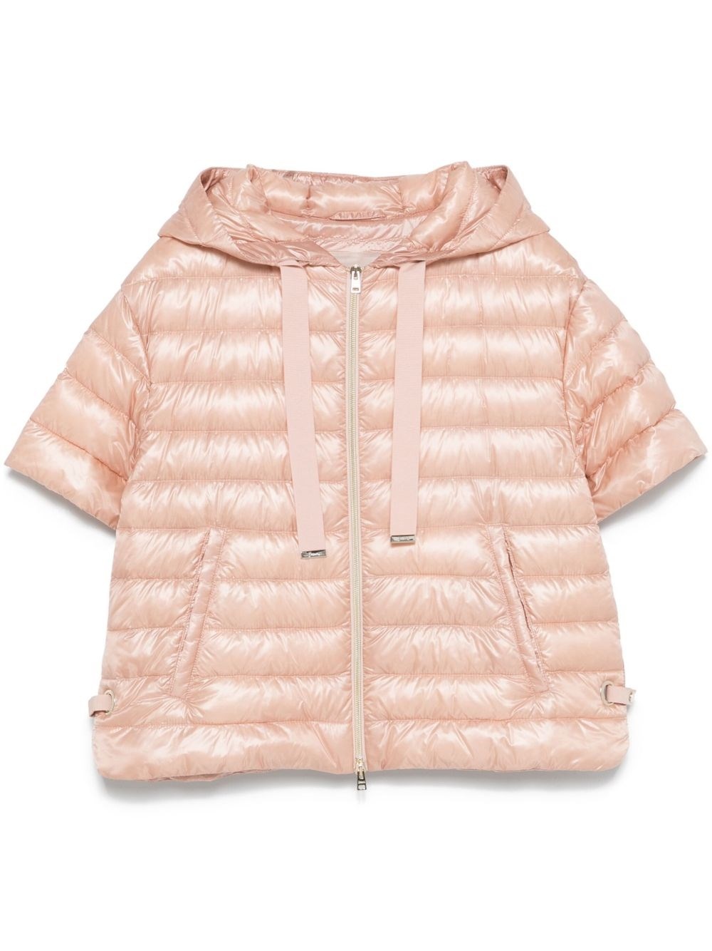 Nylon short down jacket - 1