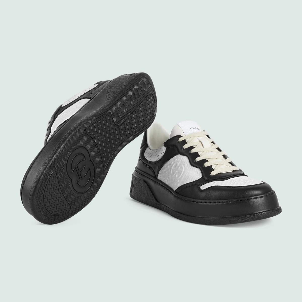 Men's GG embossed sneaker - 4