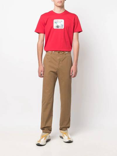 Diesel straight-leg chino trousers outlook