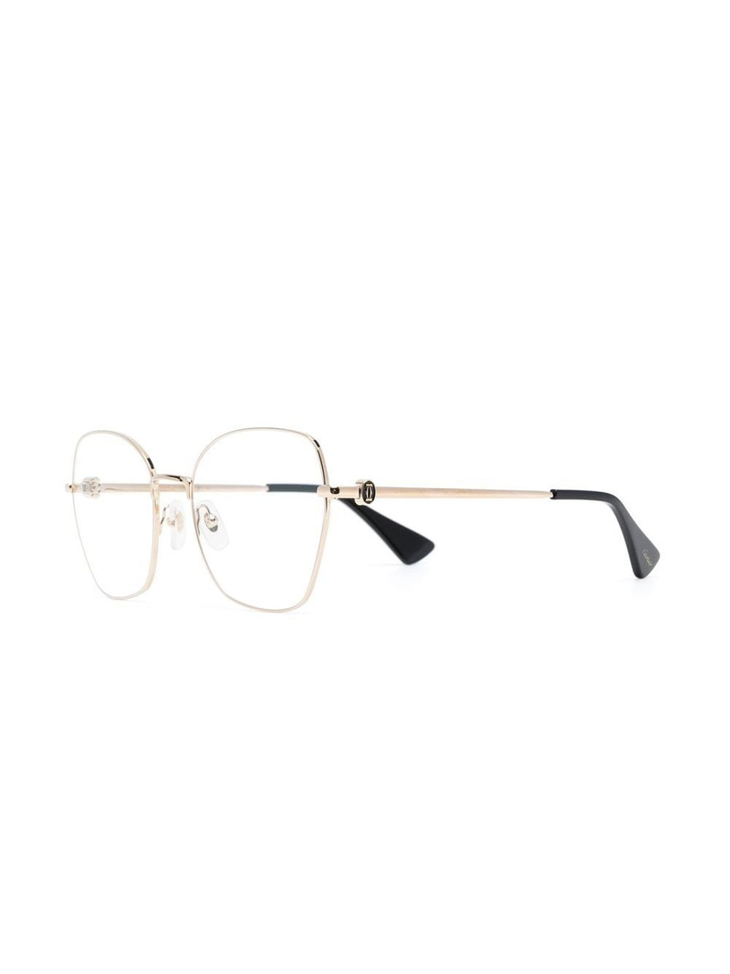 Cartier cat-eye two-tone glasses outlook