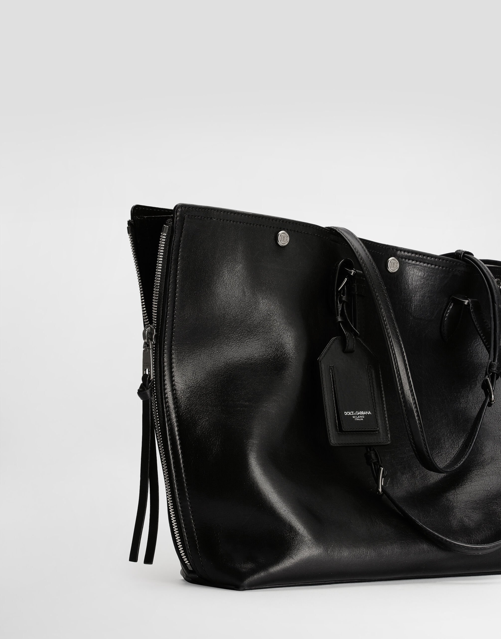 Atene calfskin shopping bag - 6