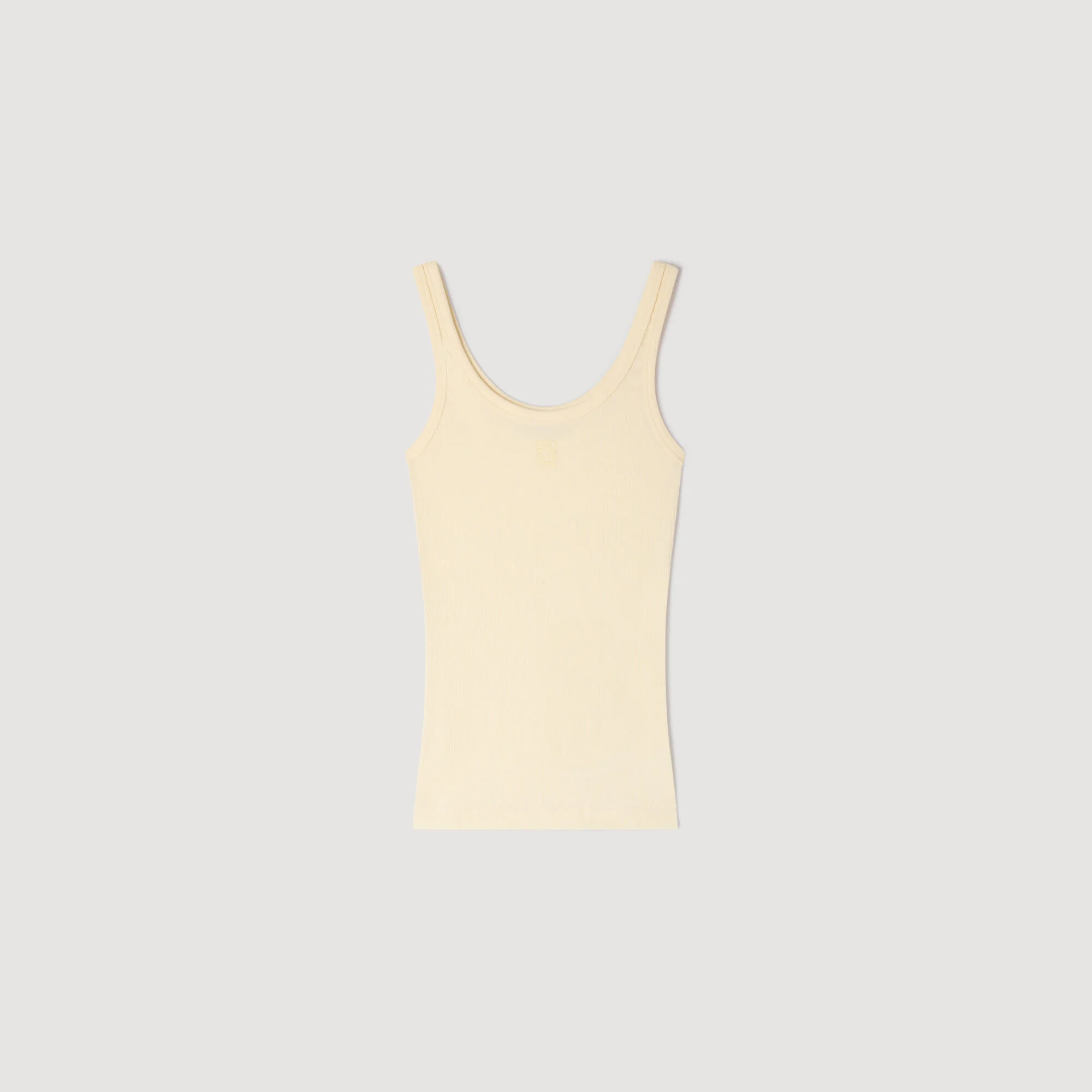 RIBBED VEST TOP - 1
