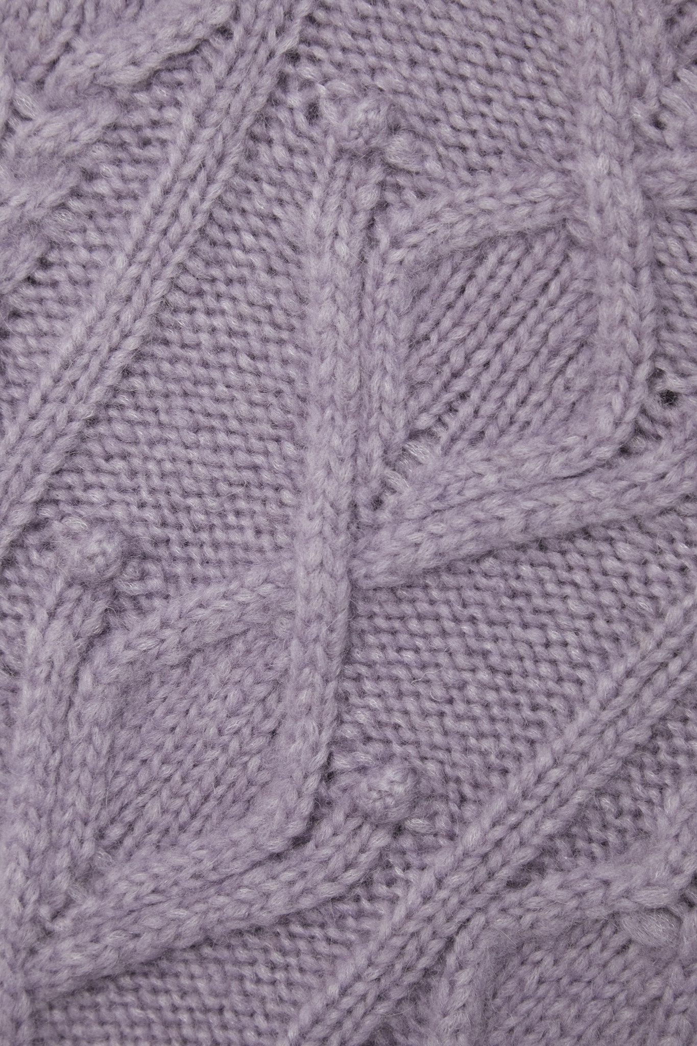 Cable-knit alpaca-blend sweater - 4