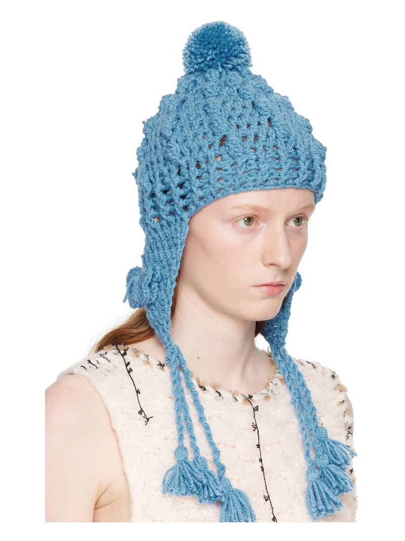 ANNA SUI Blue Butterfly Beanie outlook