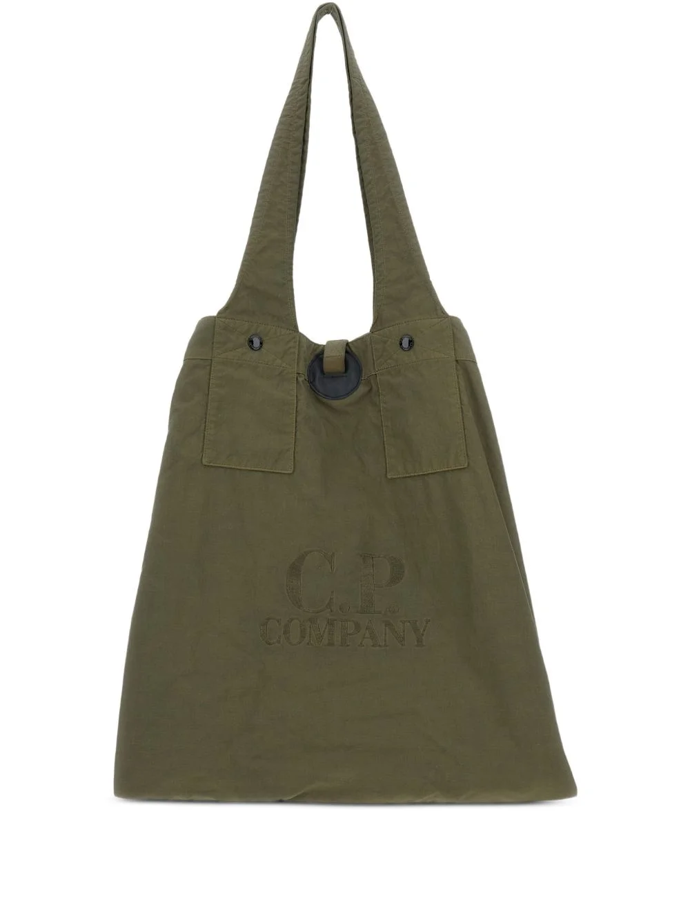 logo-detail tote bag - 1