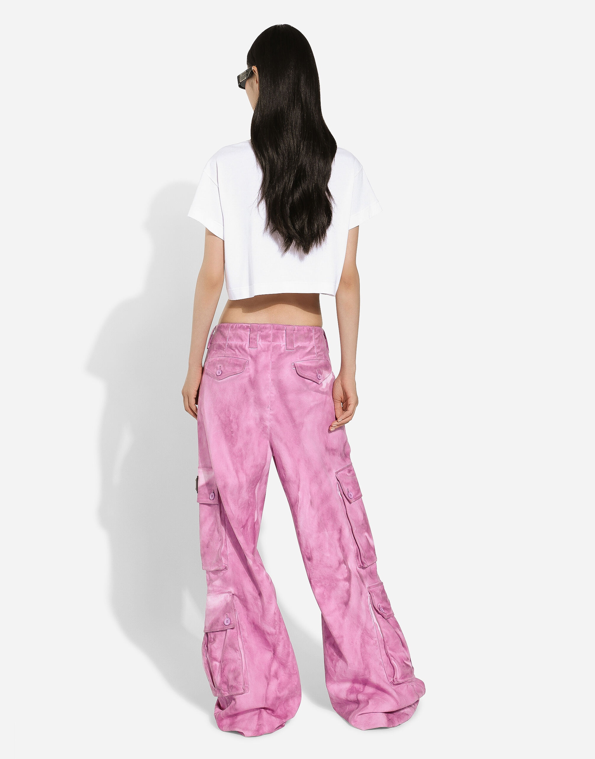 Cotton cargo pants - 3