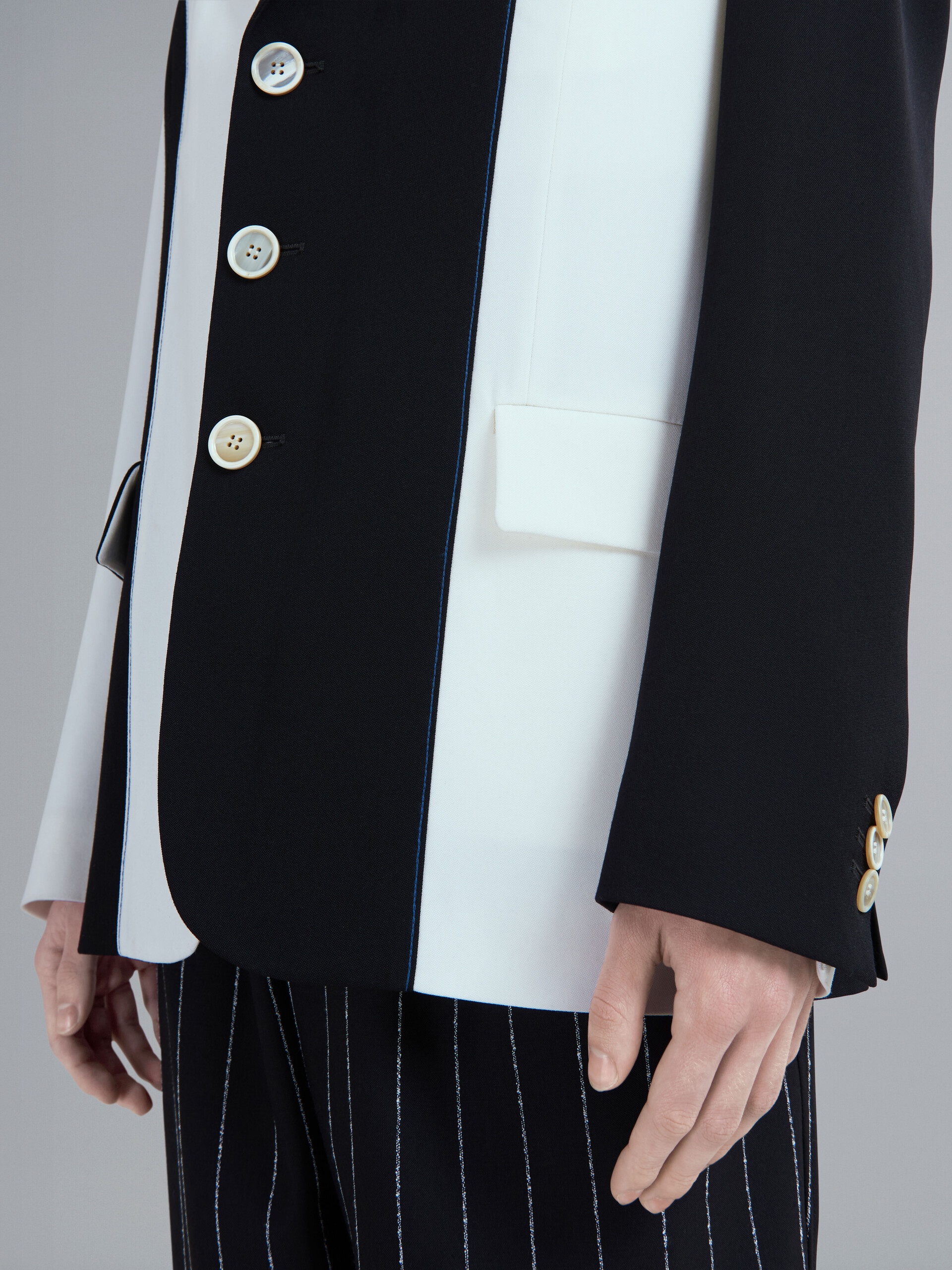GRAIN DE POUDRE WOOL BLAZER - 5