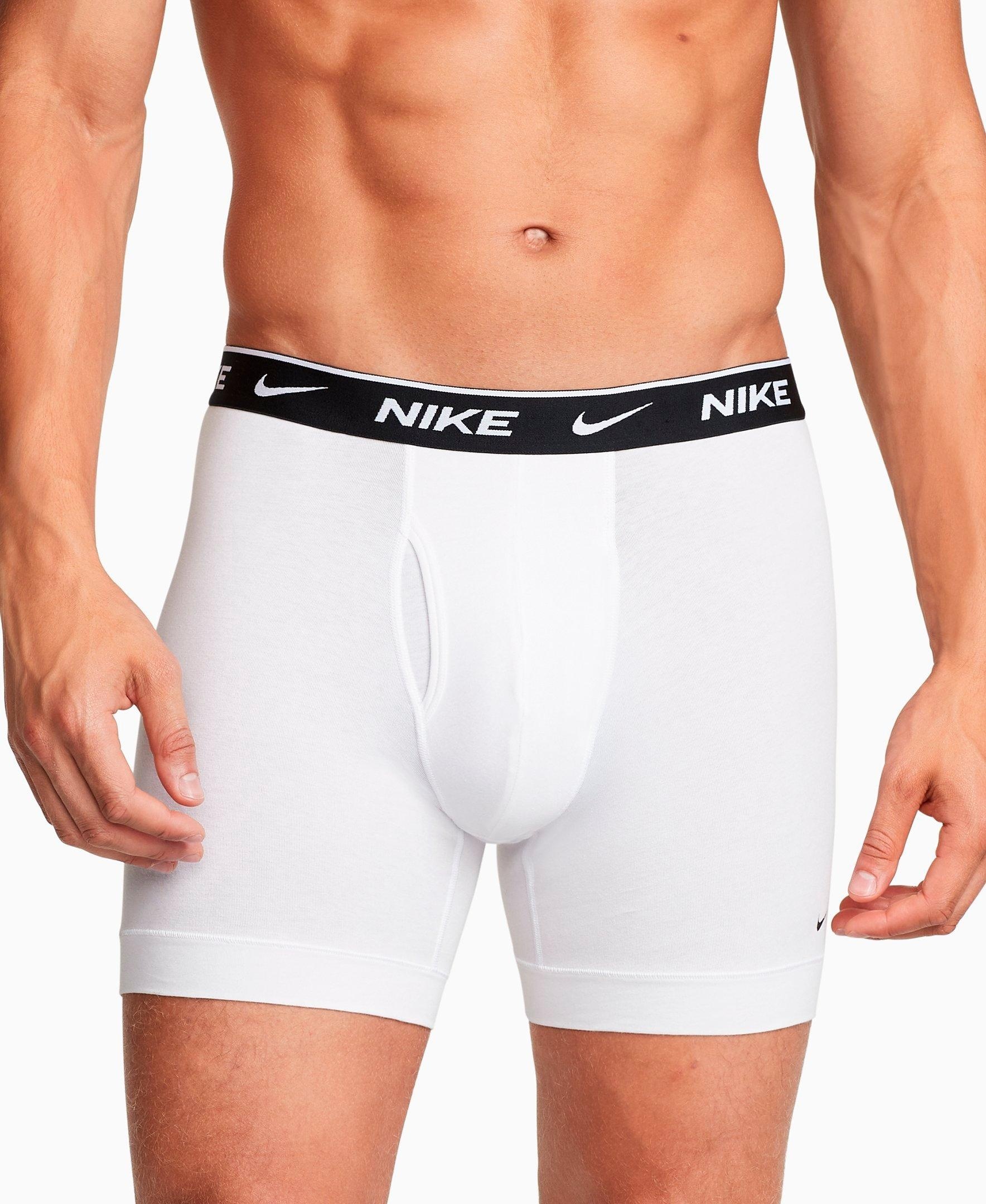 MEN'S NIKE STRETCH COTTON BOXER BRIEFS (3-PACK) - 3