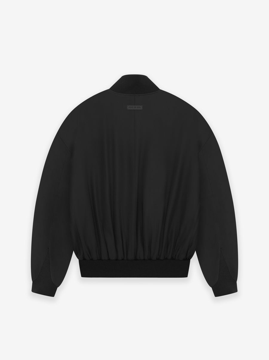 Double Layer Silk Bomber - 2