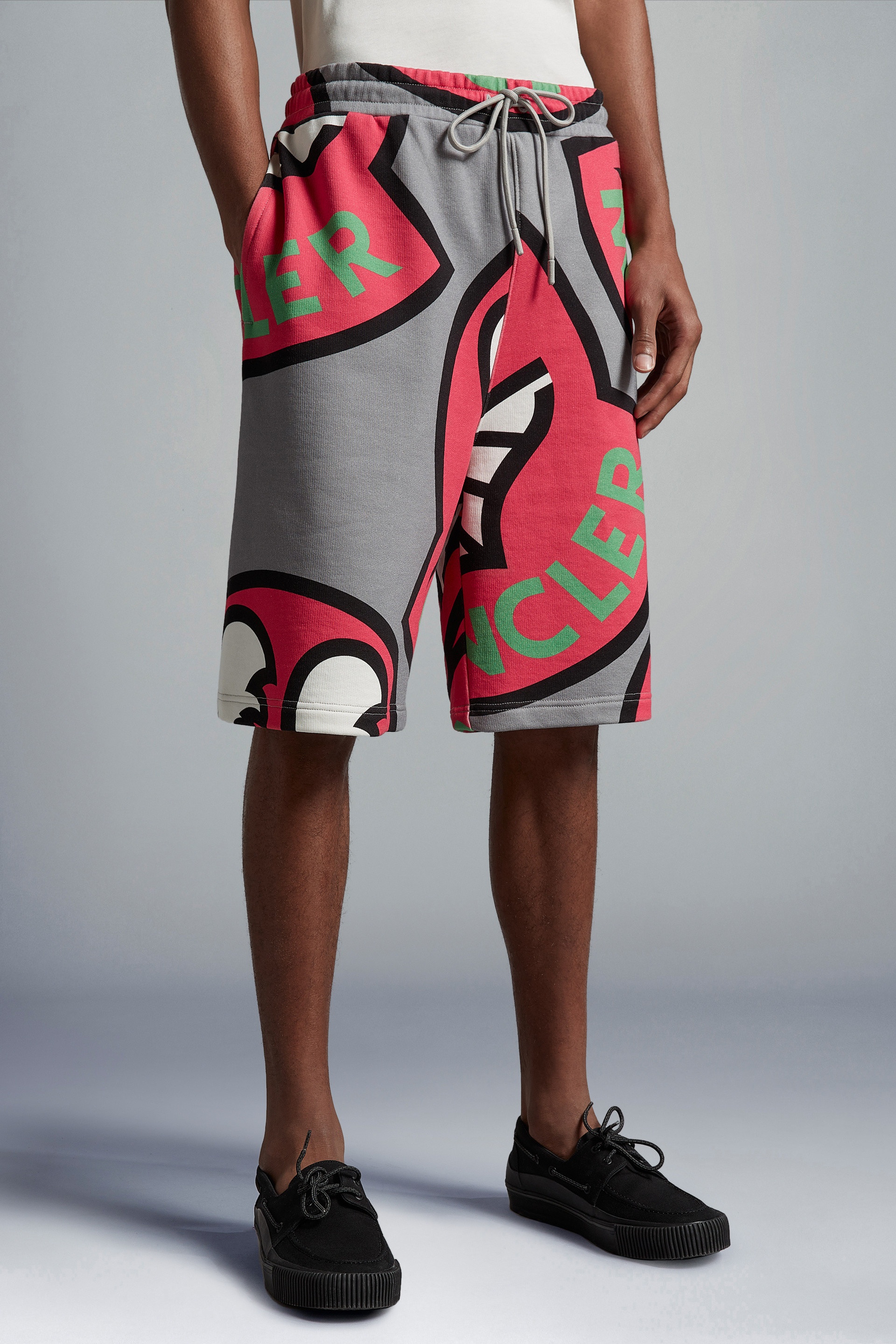 Logo Print Shorts - 3
