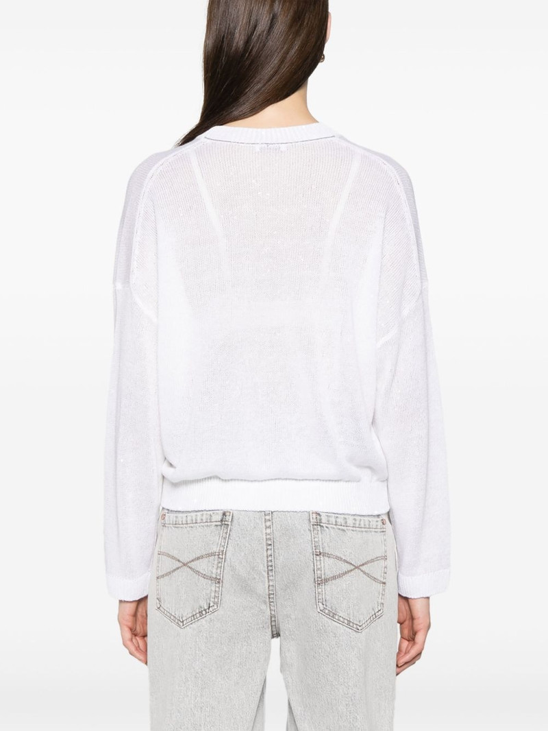 sequin-embellished sweater 4