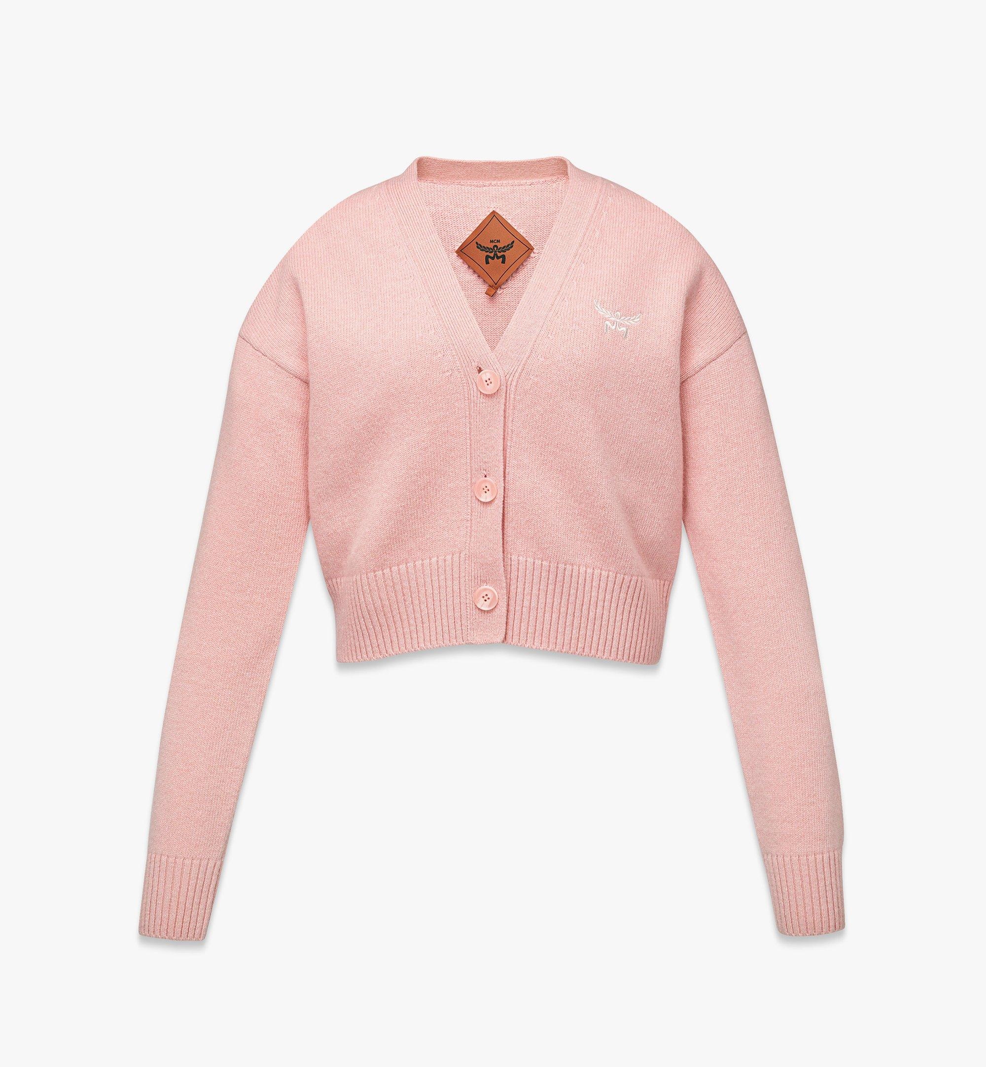 Laurel Cropped Cardigan in Wool and Recycled Cashmere - 1