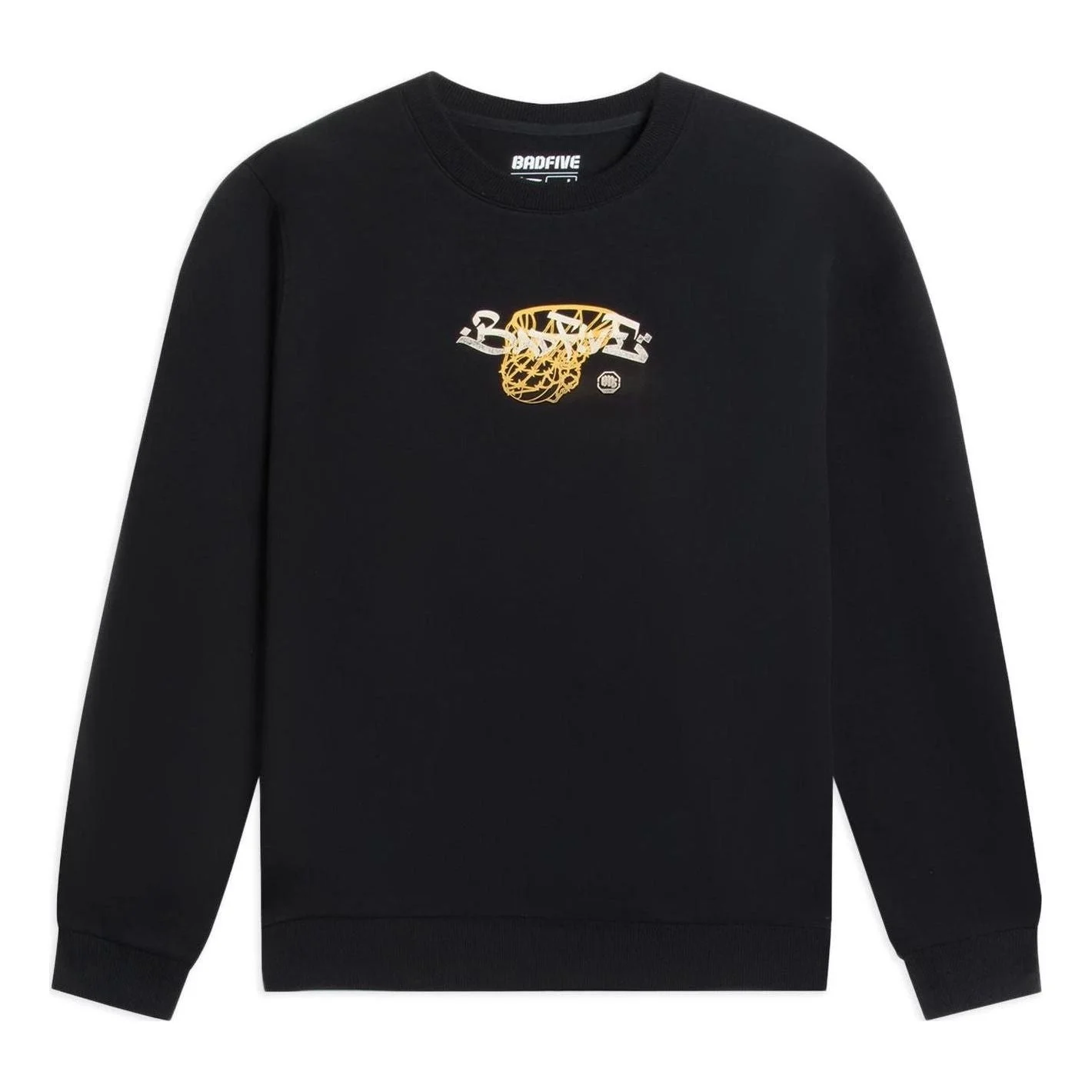 Li-Ning BadFive Hoops Graphic Sweatshirt 'Black' AWDSB99-4 - 1