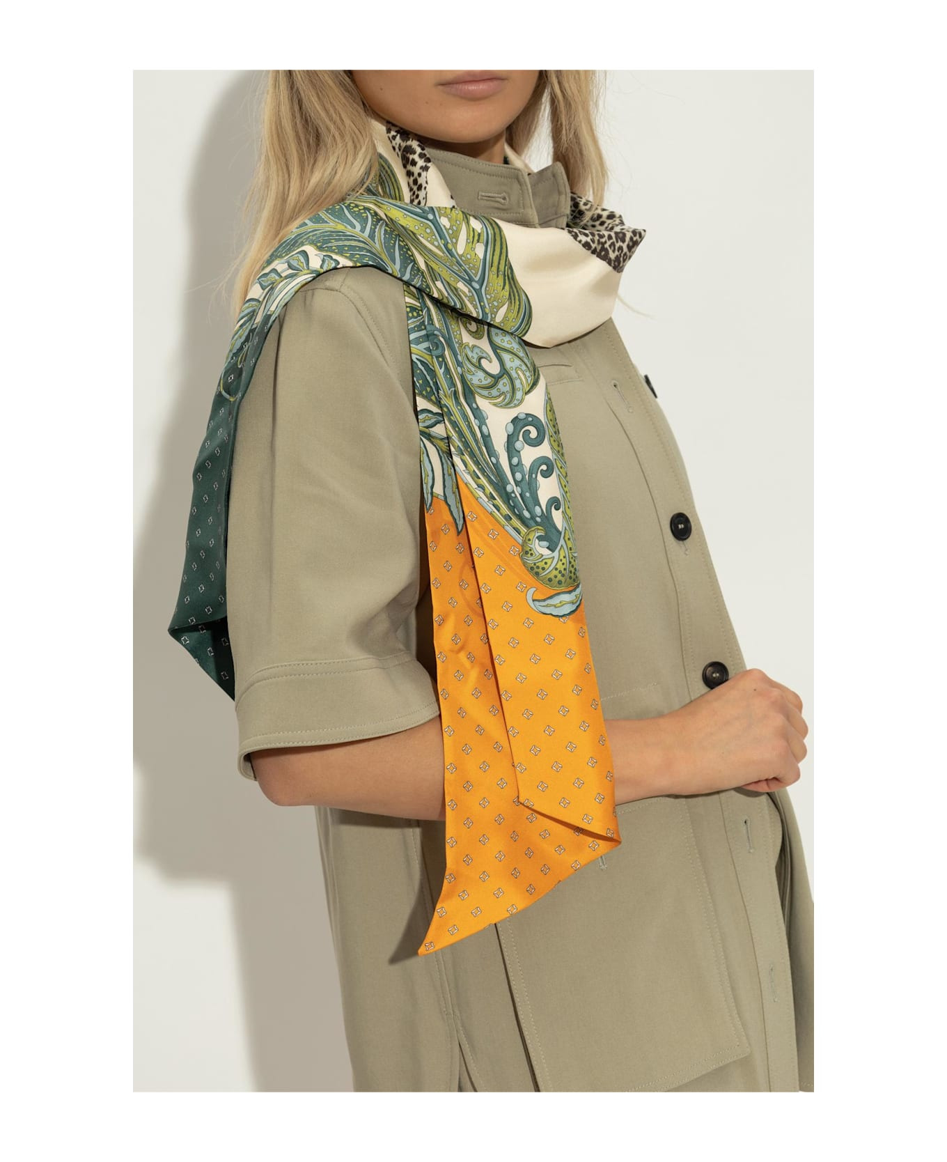 Ferragamo Silk Scarf With Print - 2