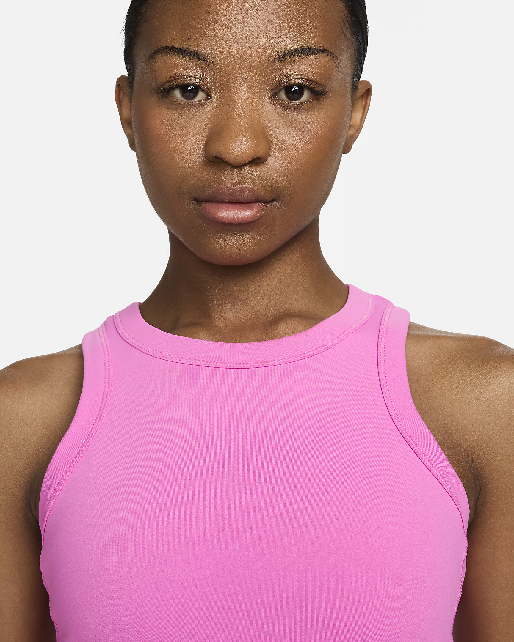 Nike One Fitted Women's Dri-FIT Cropped Tank Top - 3