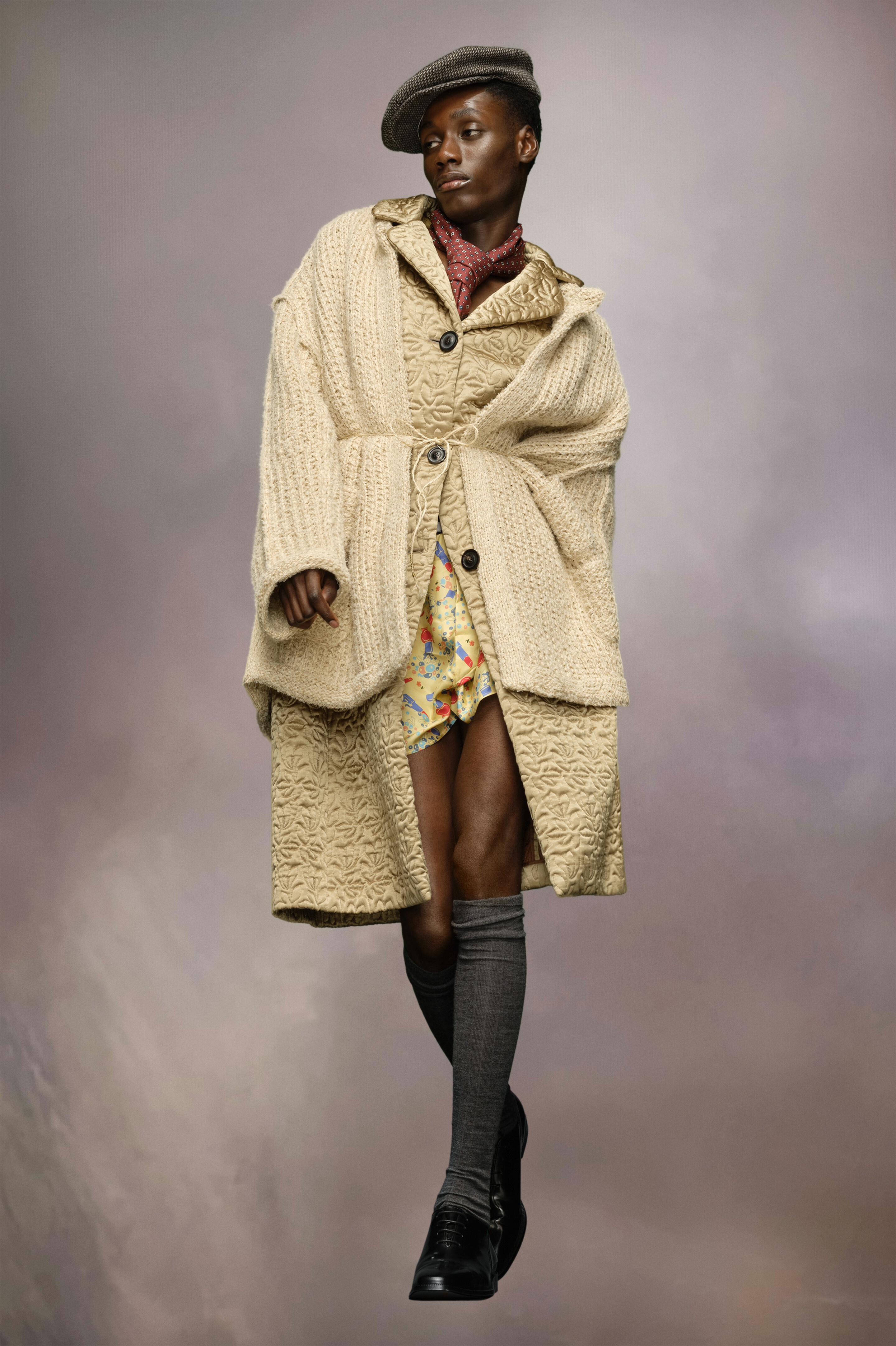 Handmade knit cardigan - 2
