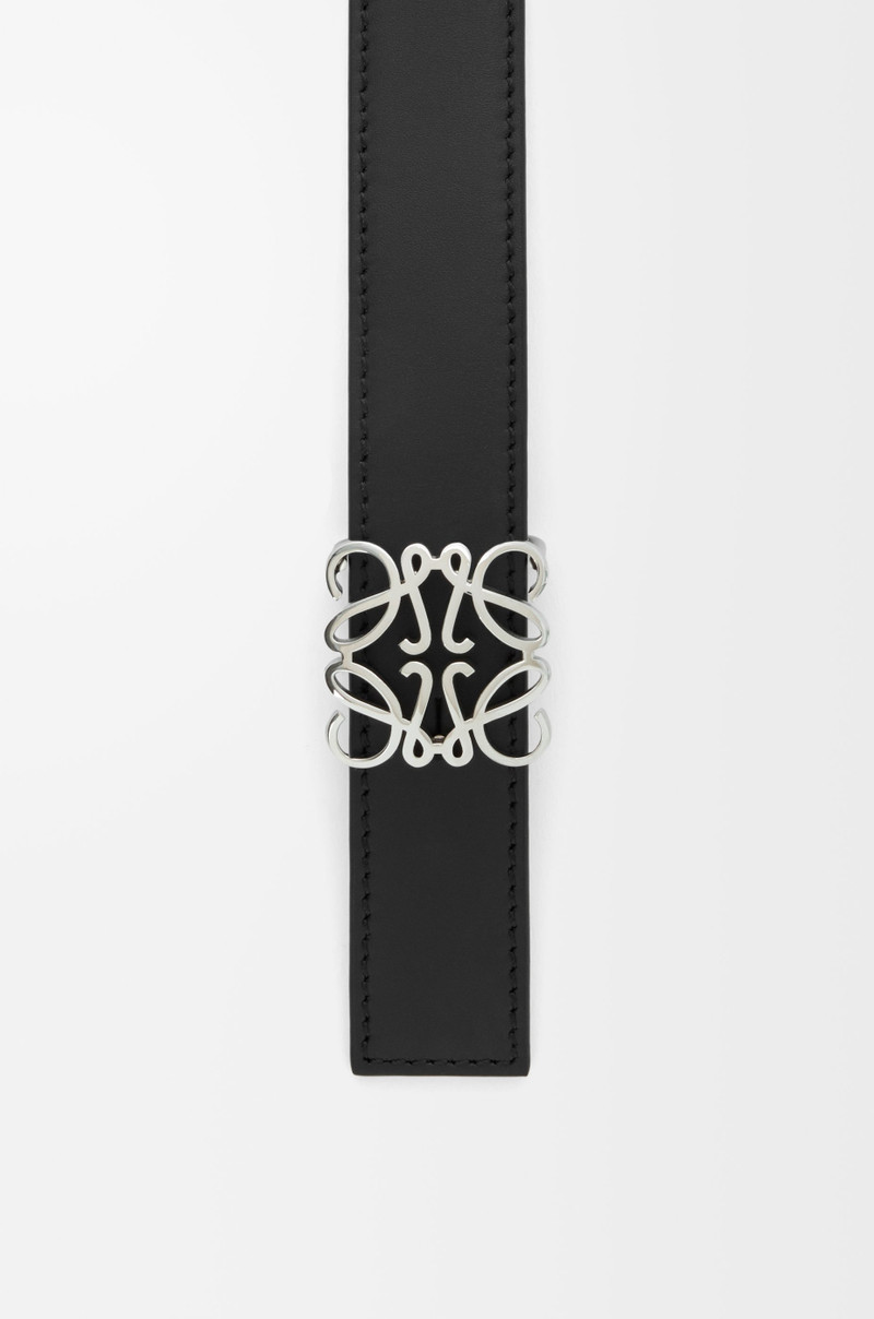 Loewe Reversible Anagram Bombé belt in smooth calfskin outlook