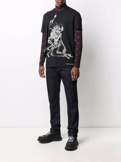 Alexander McQueen slim-fit denim jeans outlook